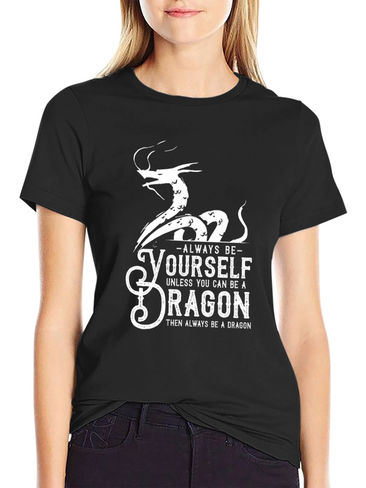 Dragon Graphic T-Shirt - Be Yourself!