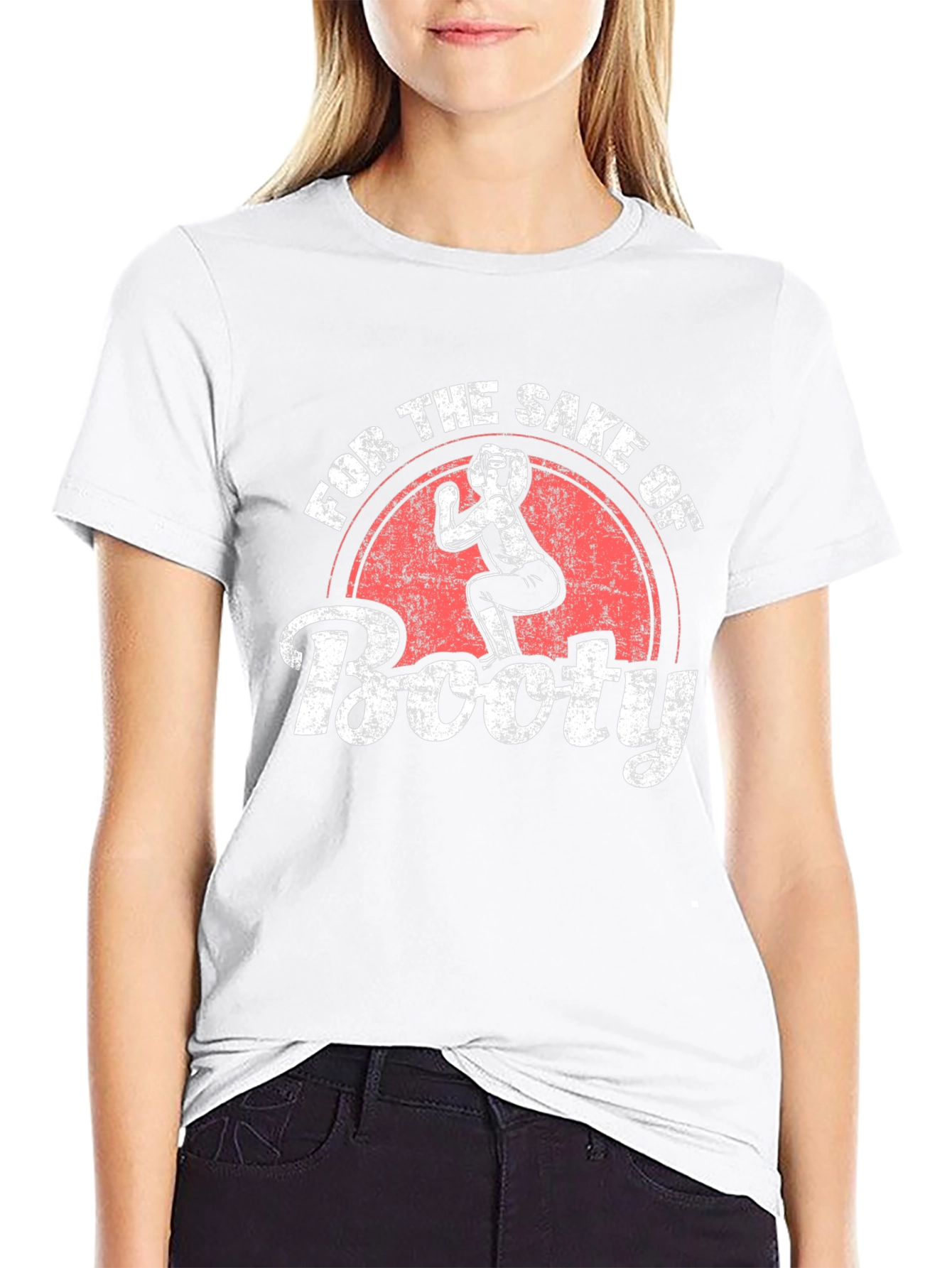 For the Sake of Booty Novelty Graphic T-Shirt