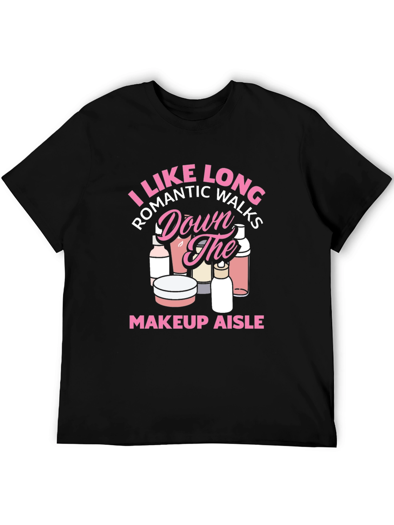 Makeup Aisle Romantic Walks T-Shirt