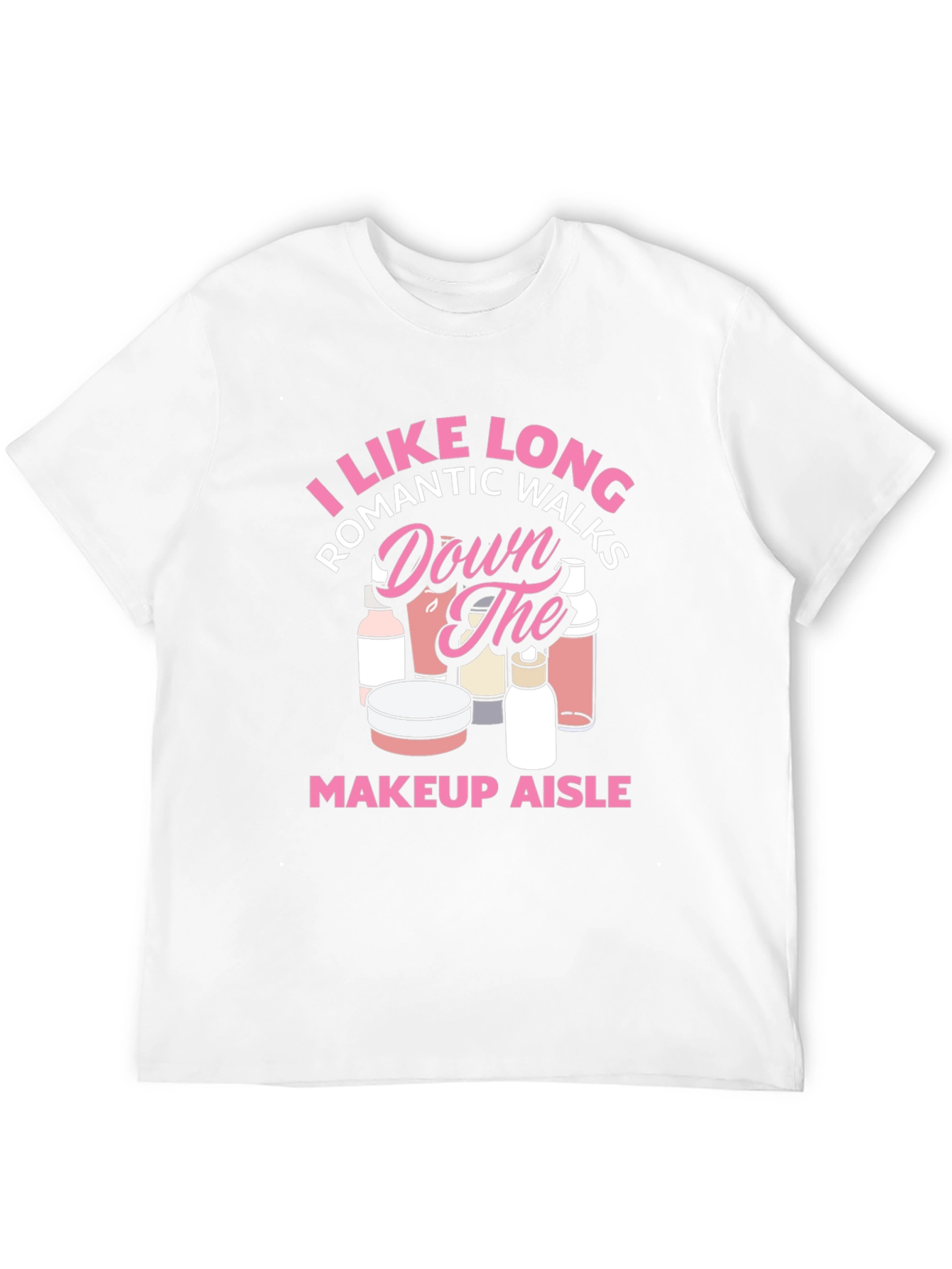 Makeup Aisle Romantic Walks T-Shirt