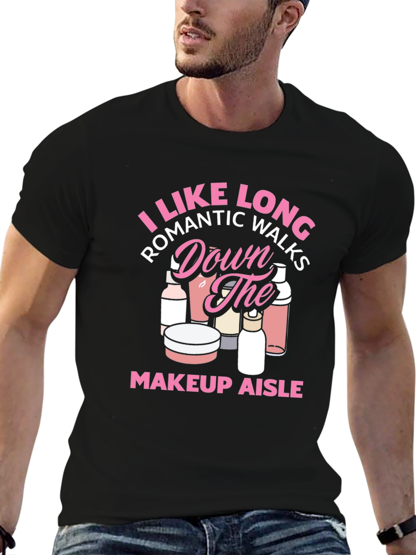 Makeup Aisle Romantic Walks T-Shirt