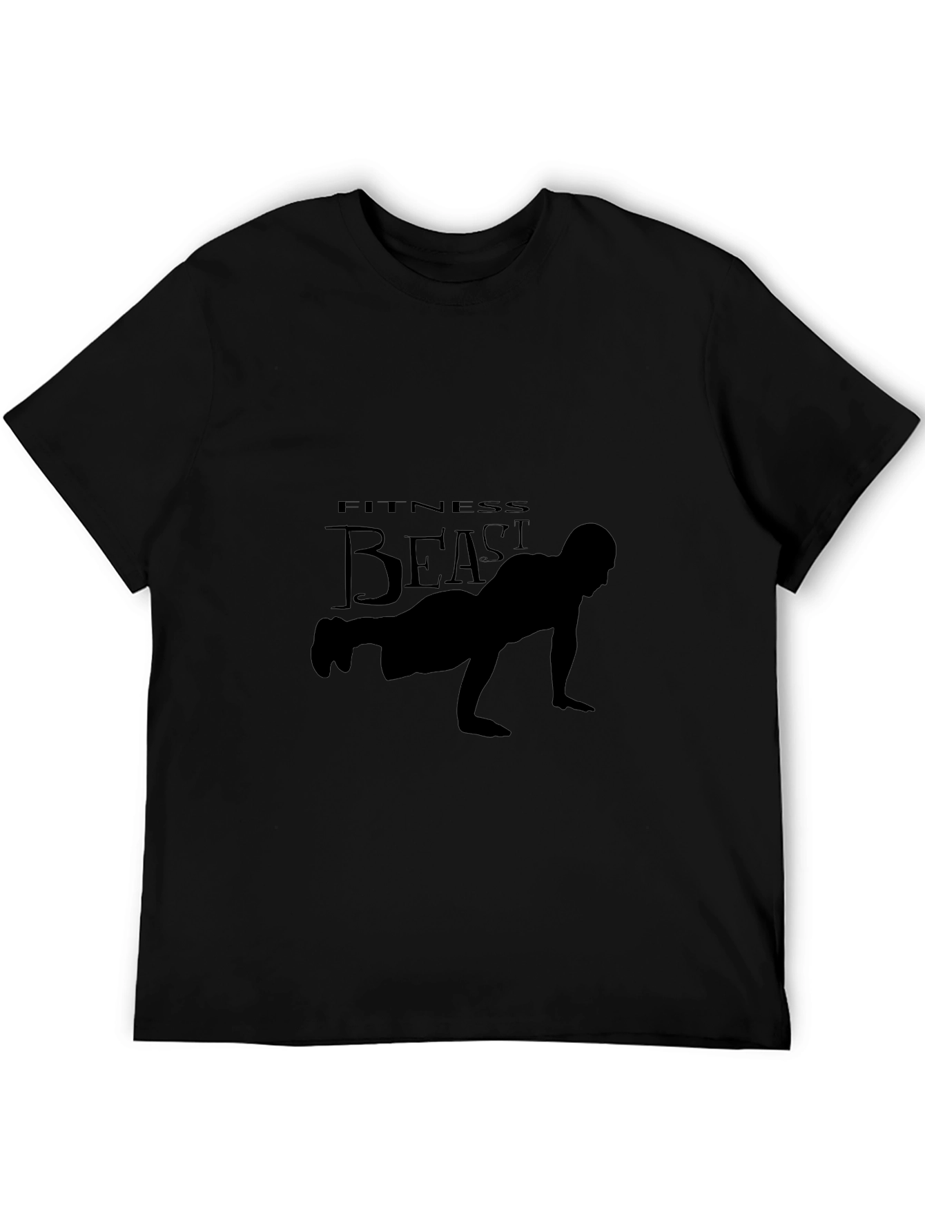 Fitness Beast Black T-Shirt
