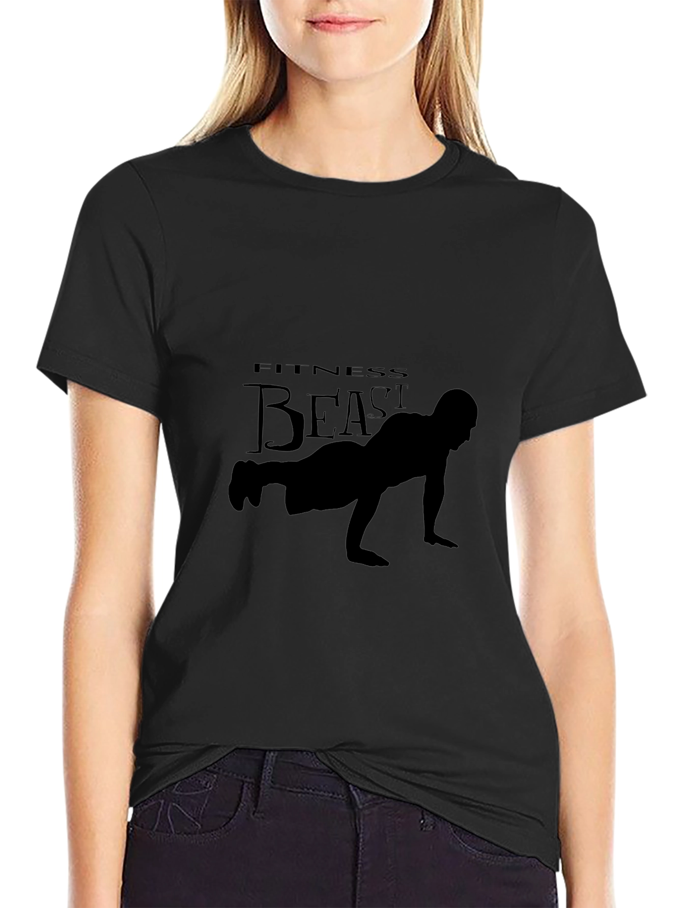 Fitness Beast Black T-Shirt