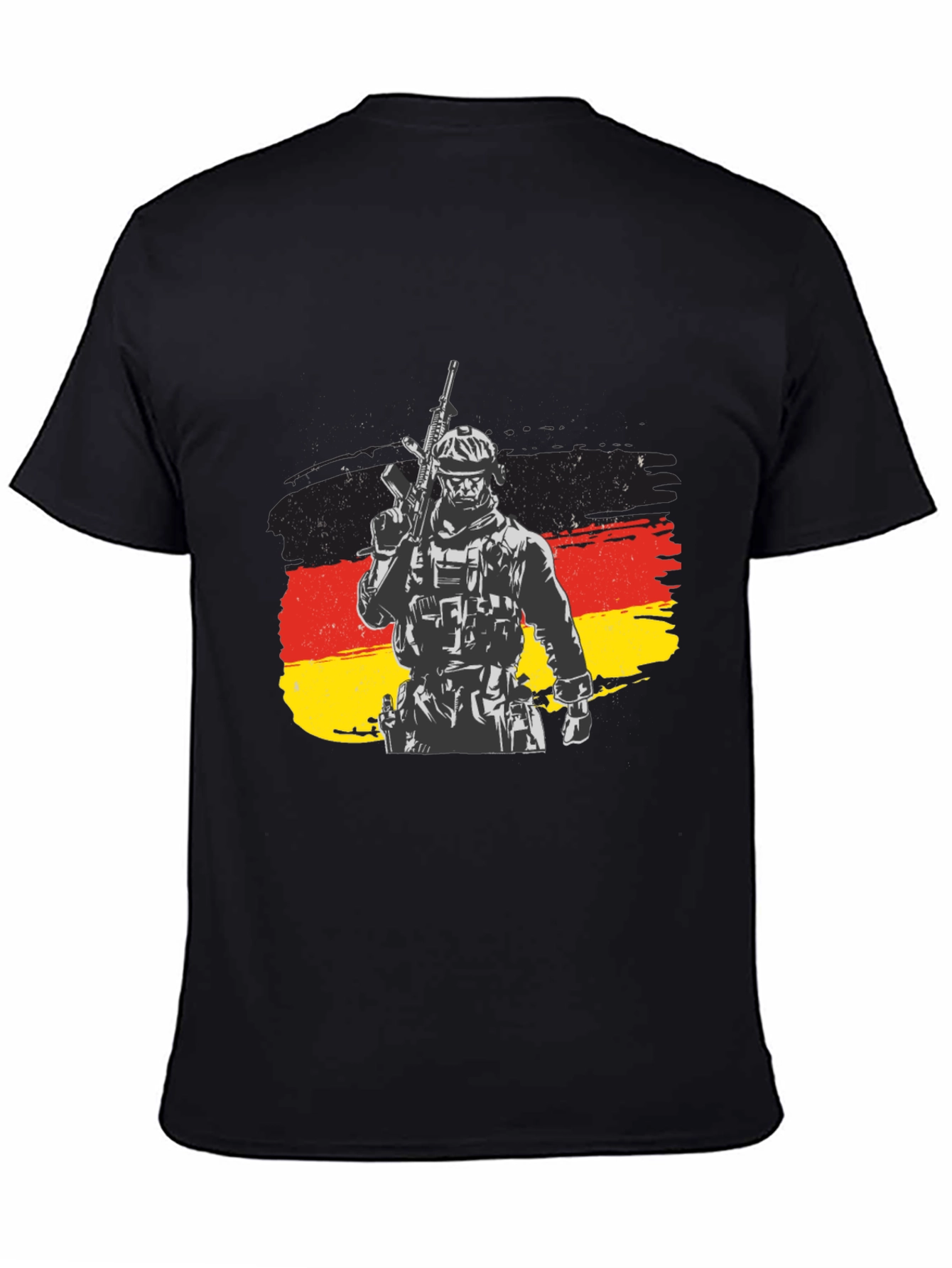 German Soldier Flag Graphic Tee