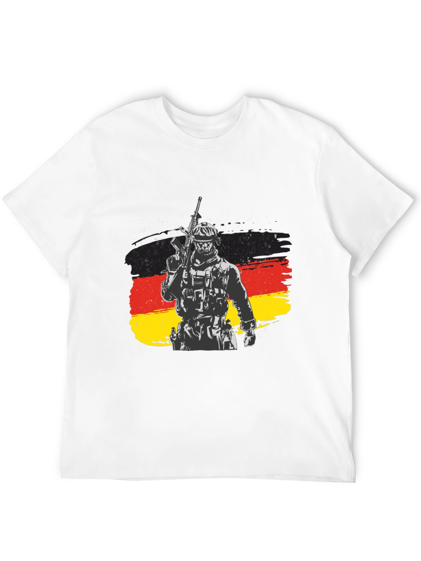 German Soldier Flag Graphic Tee