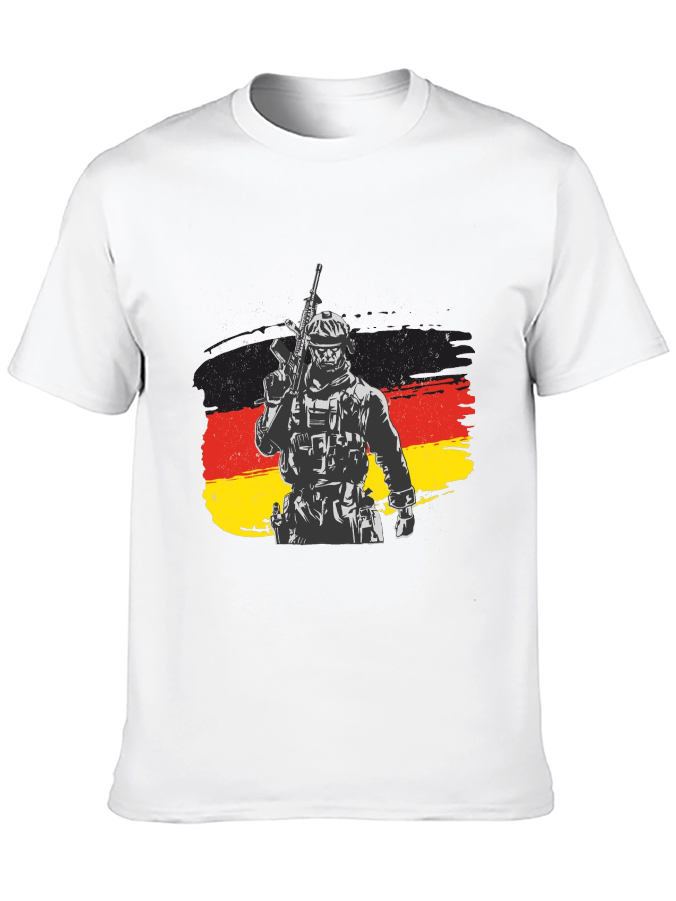 German Soldier Flag Graphic Tee