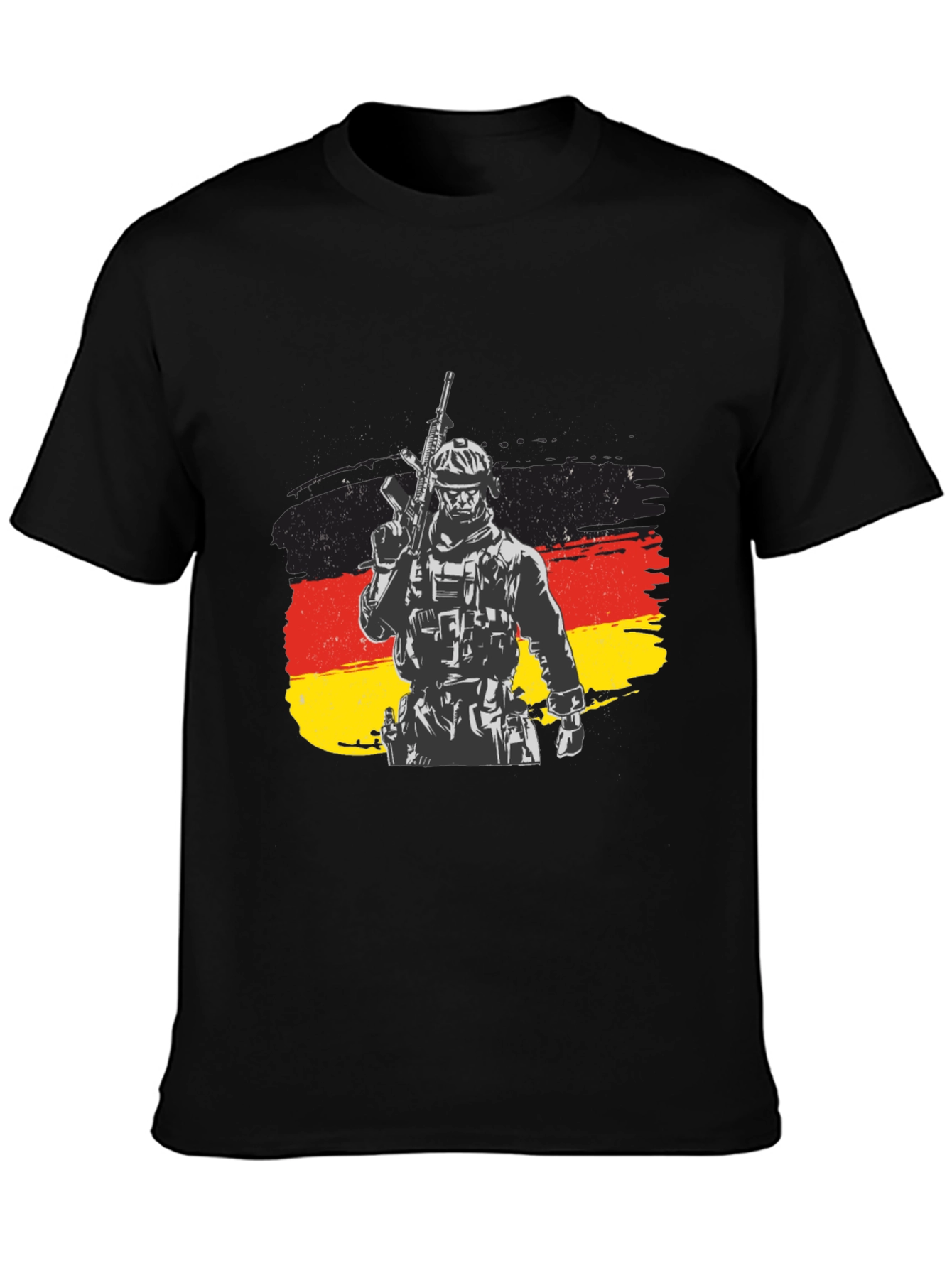 German Soldier Flag Graphic Tee