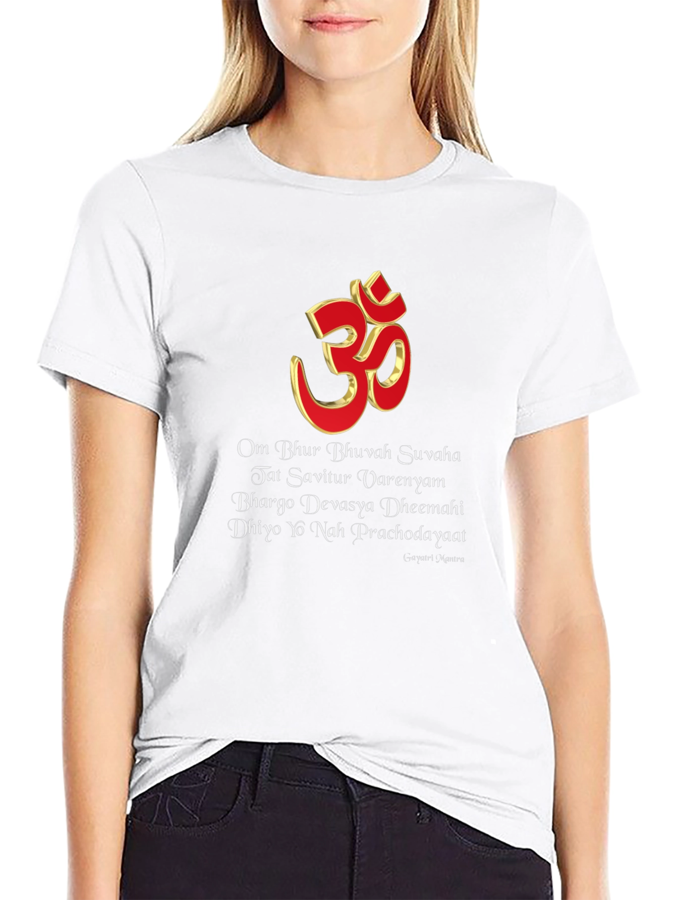 Om Mantra Graphic T-Shirt - Spiritual Design