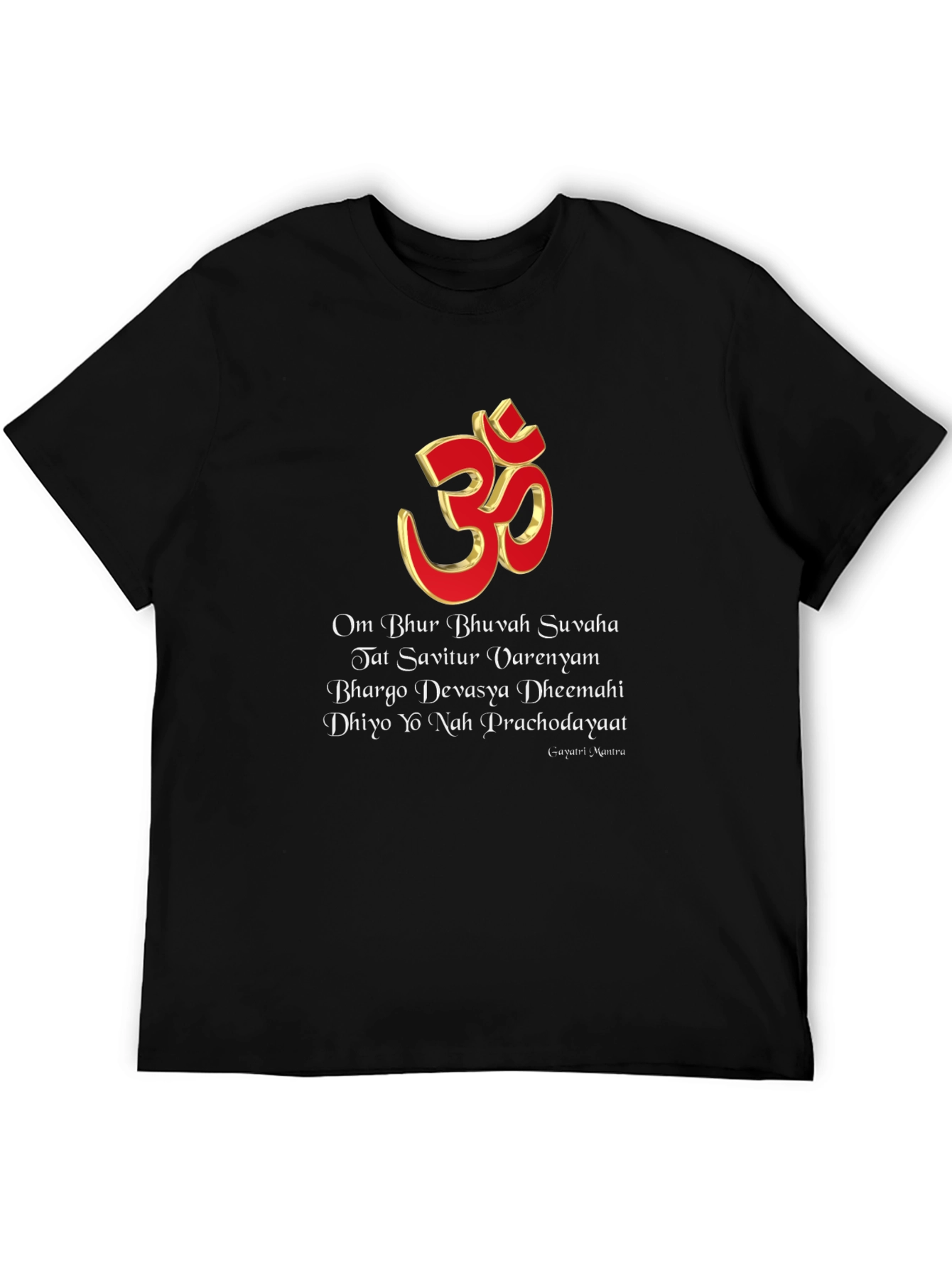 Om Mantra Graphic T-Shirt - Spiritual Design