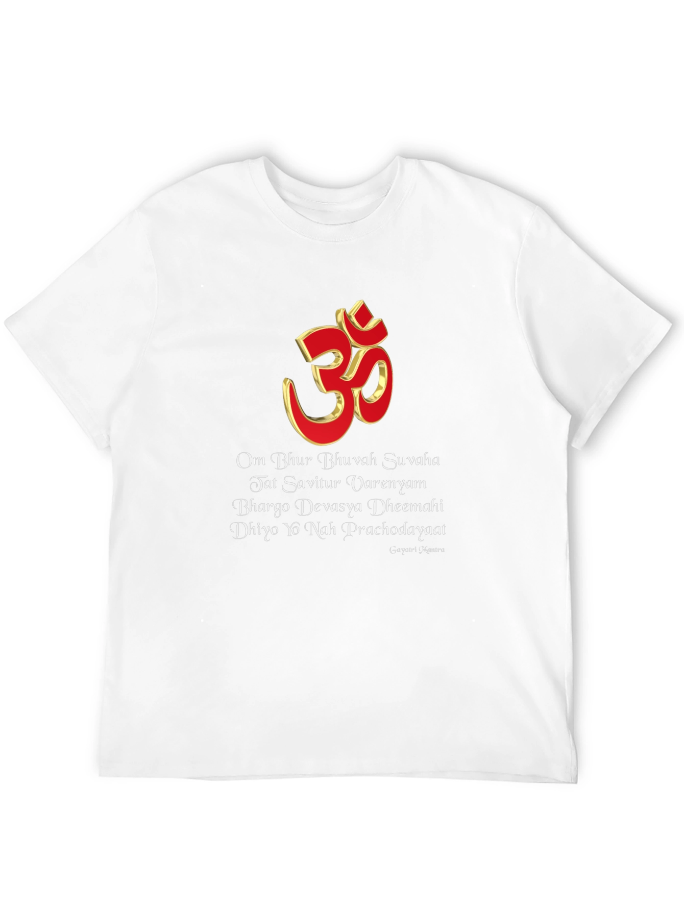 Om Mantra Graphic T-Shirt - Spiritual Design