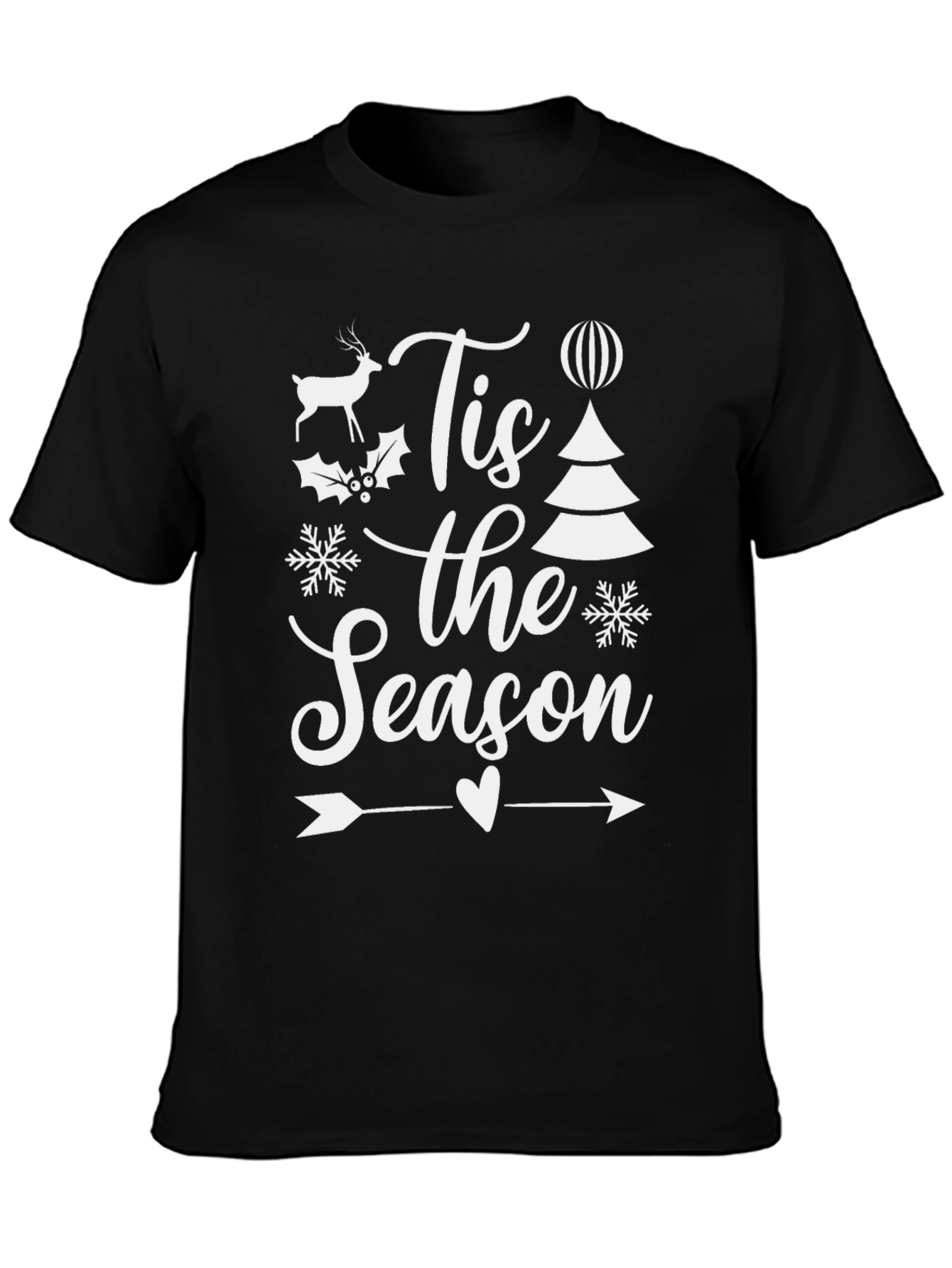 Tis the Season Christmas Graphic T-Shirt