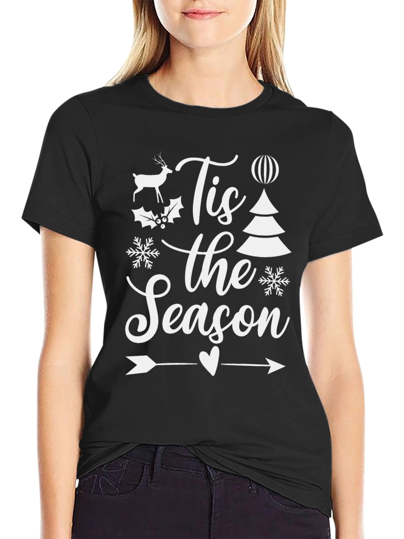 Tis the Season Christmas Graphic T-Shirt