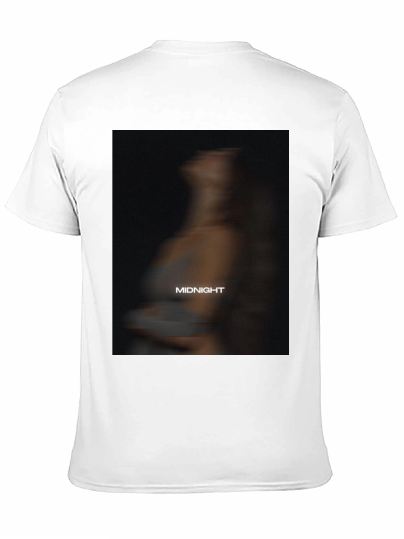 Midnight Graphic Print Black T-Shirt