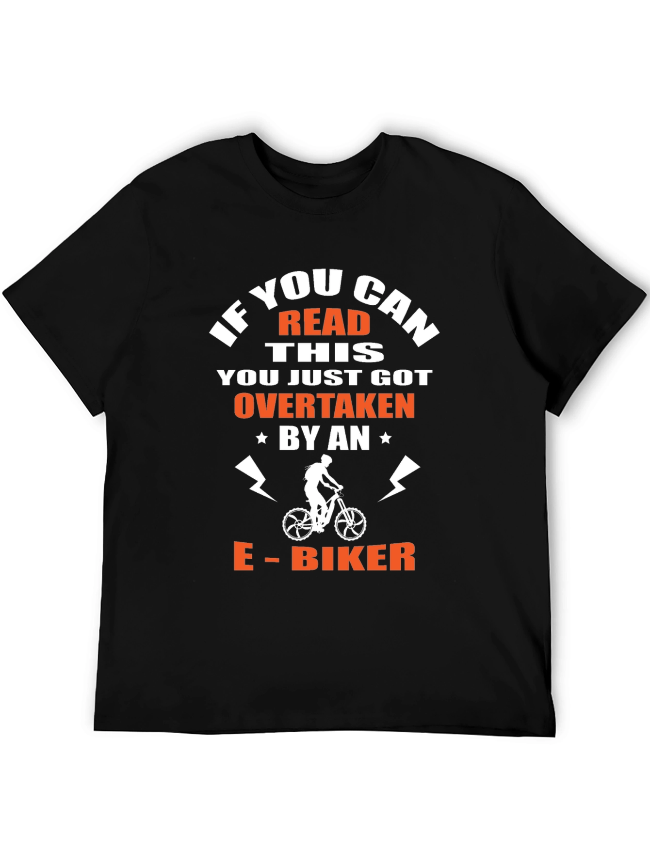 E-Biker Overtaken T-Shirt - Funny Cycling Tee