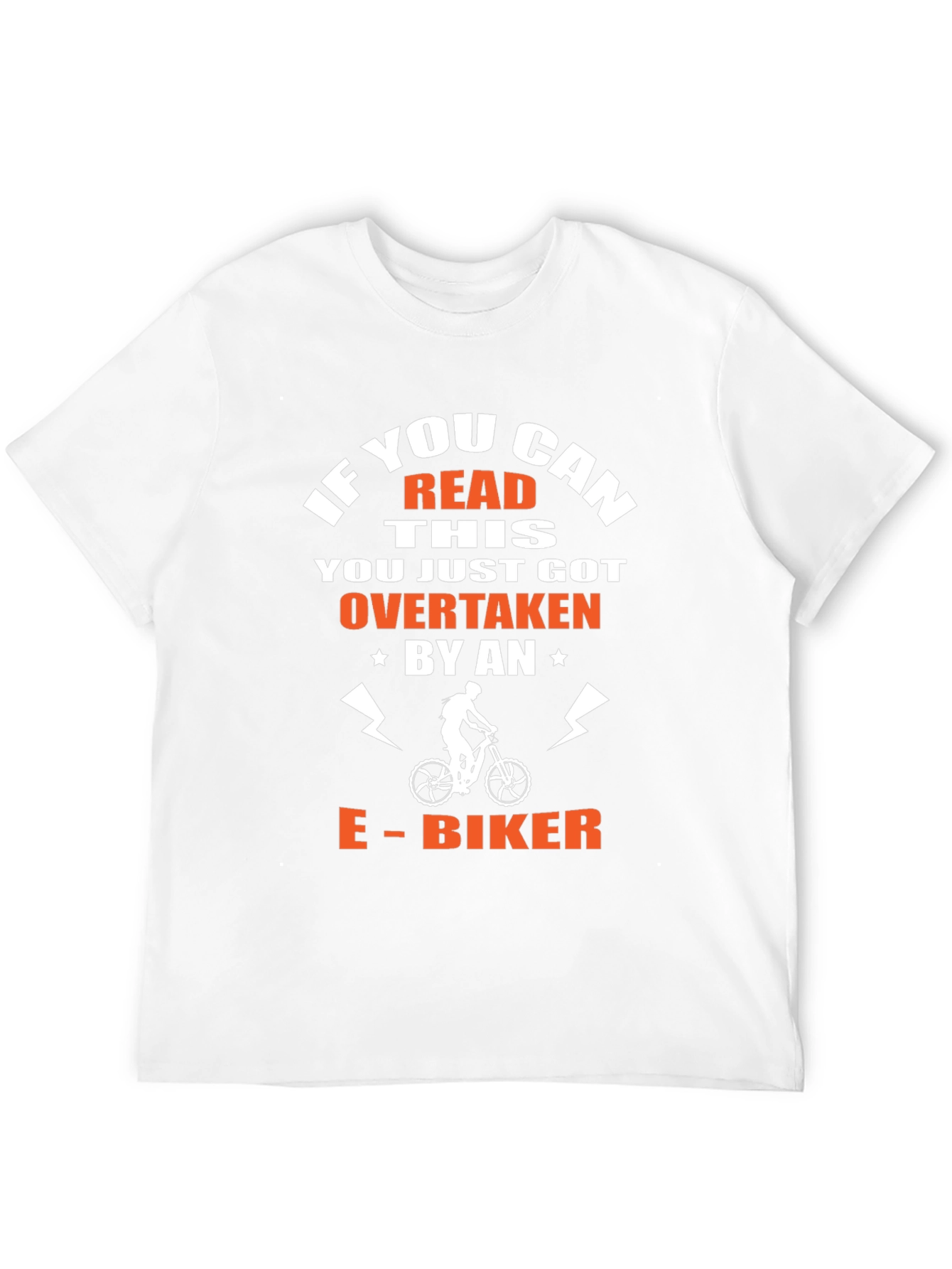 E-Biker Overtaken T-Shirt - Funny Cycling Tee
