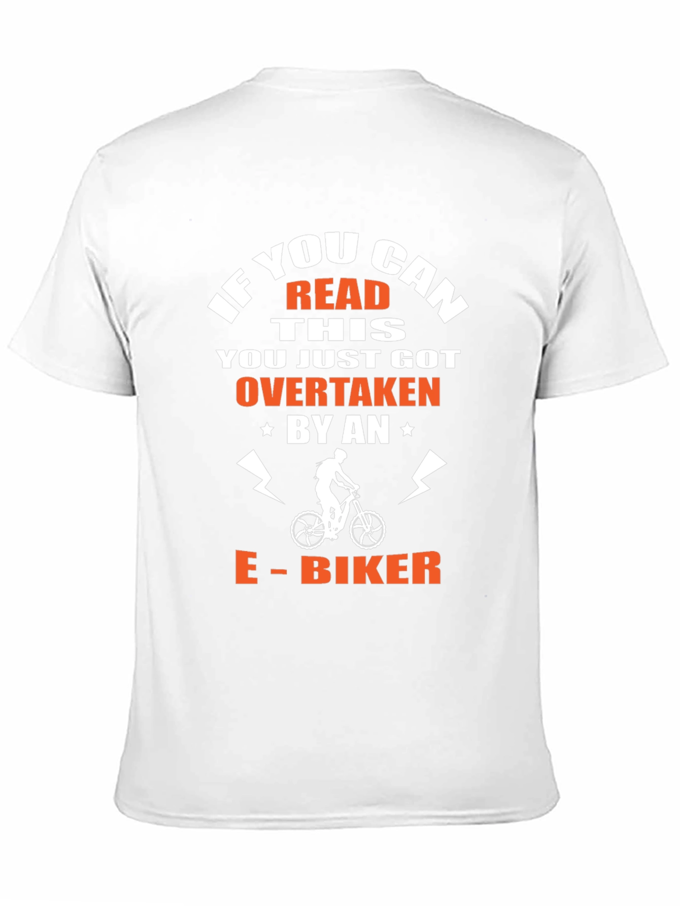 E-Biker Overtaken T-Shirt - Funny Cycling Tee