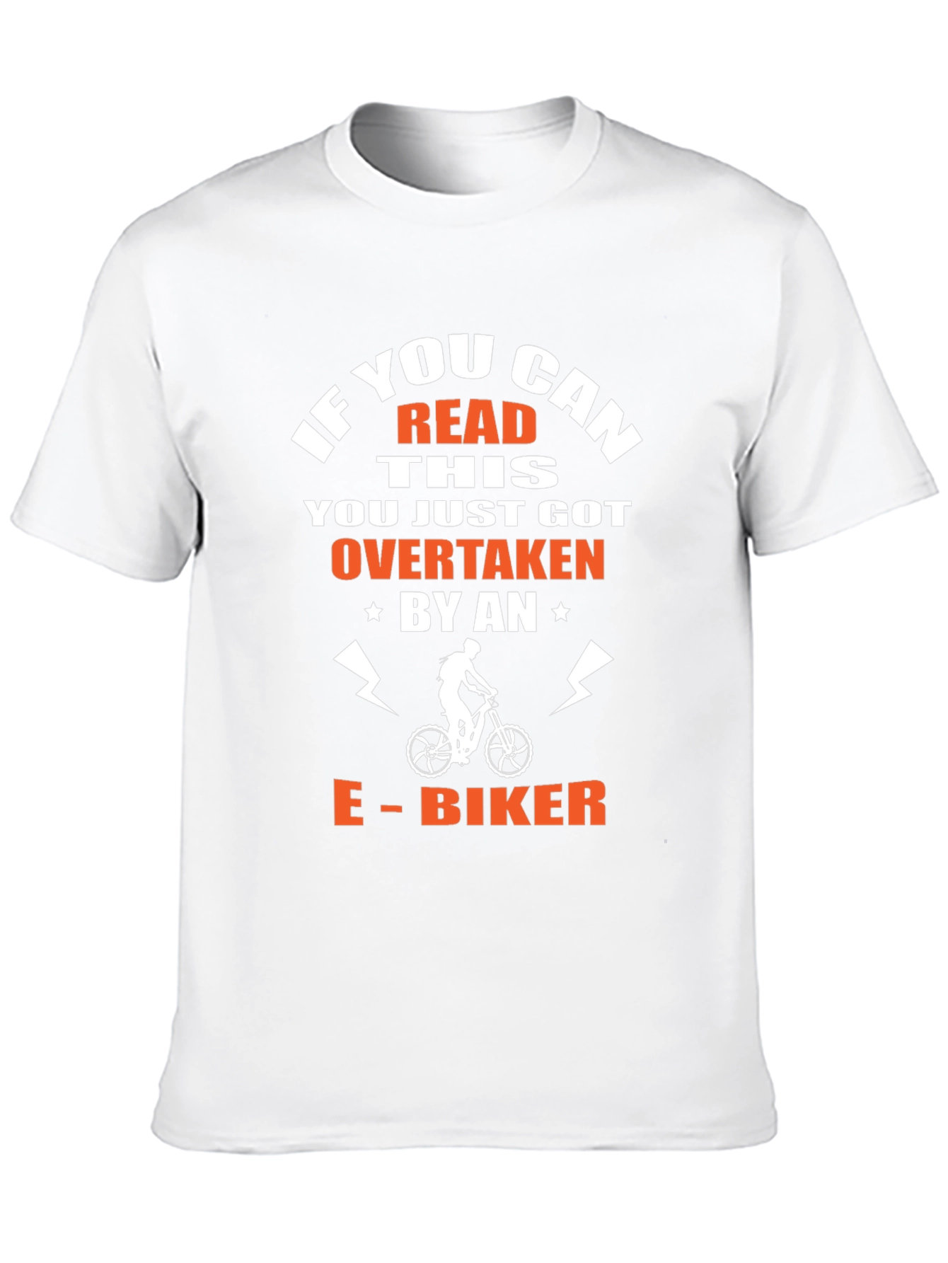 E-Biker Overtaken T-Shirt - Funny Cycling Tee