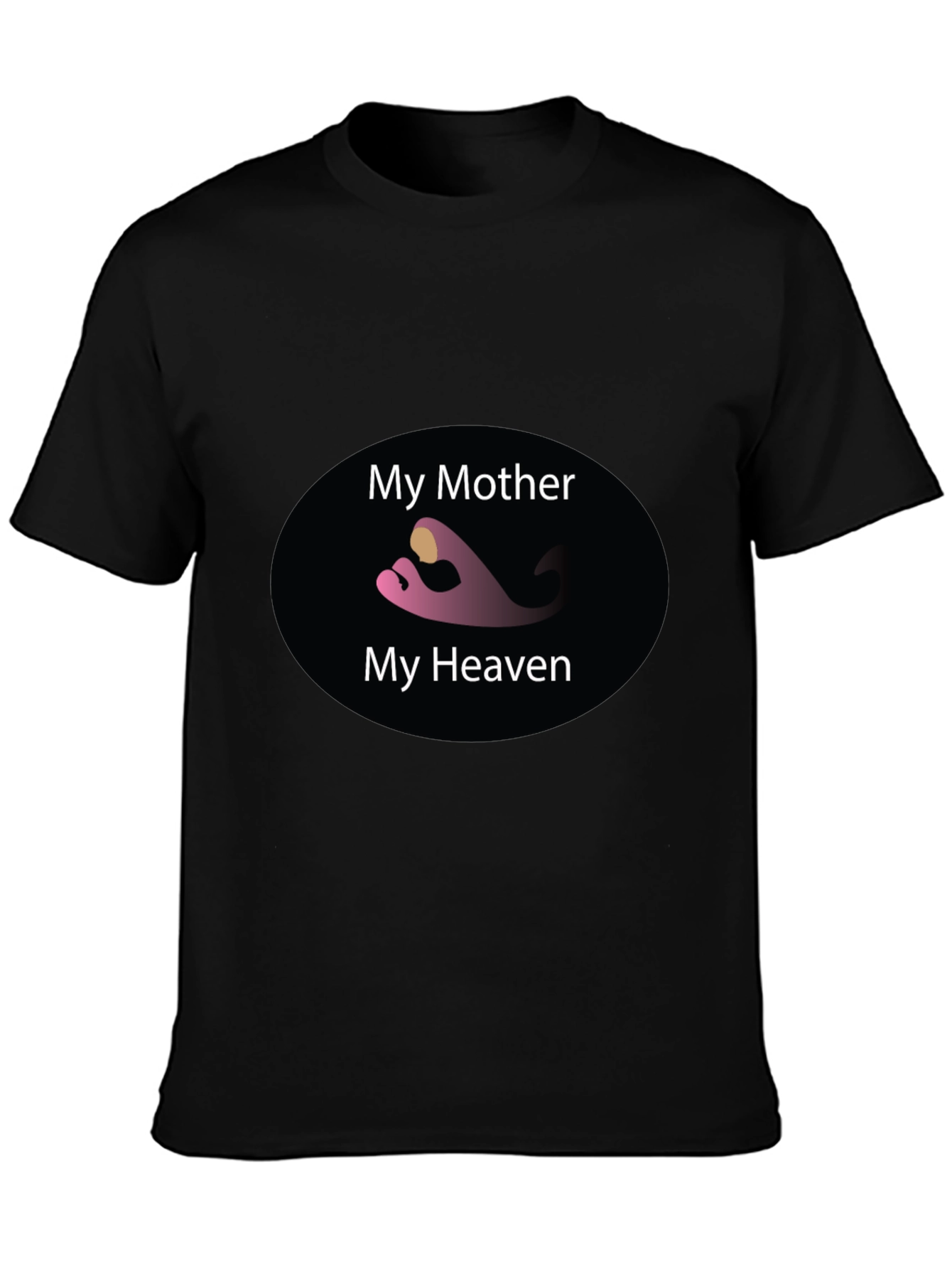 My Mother My Heaven Black T-Shirt