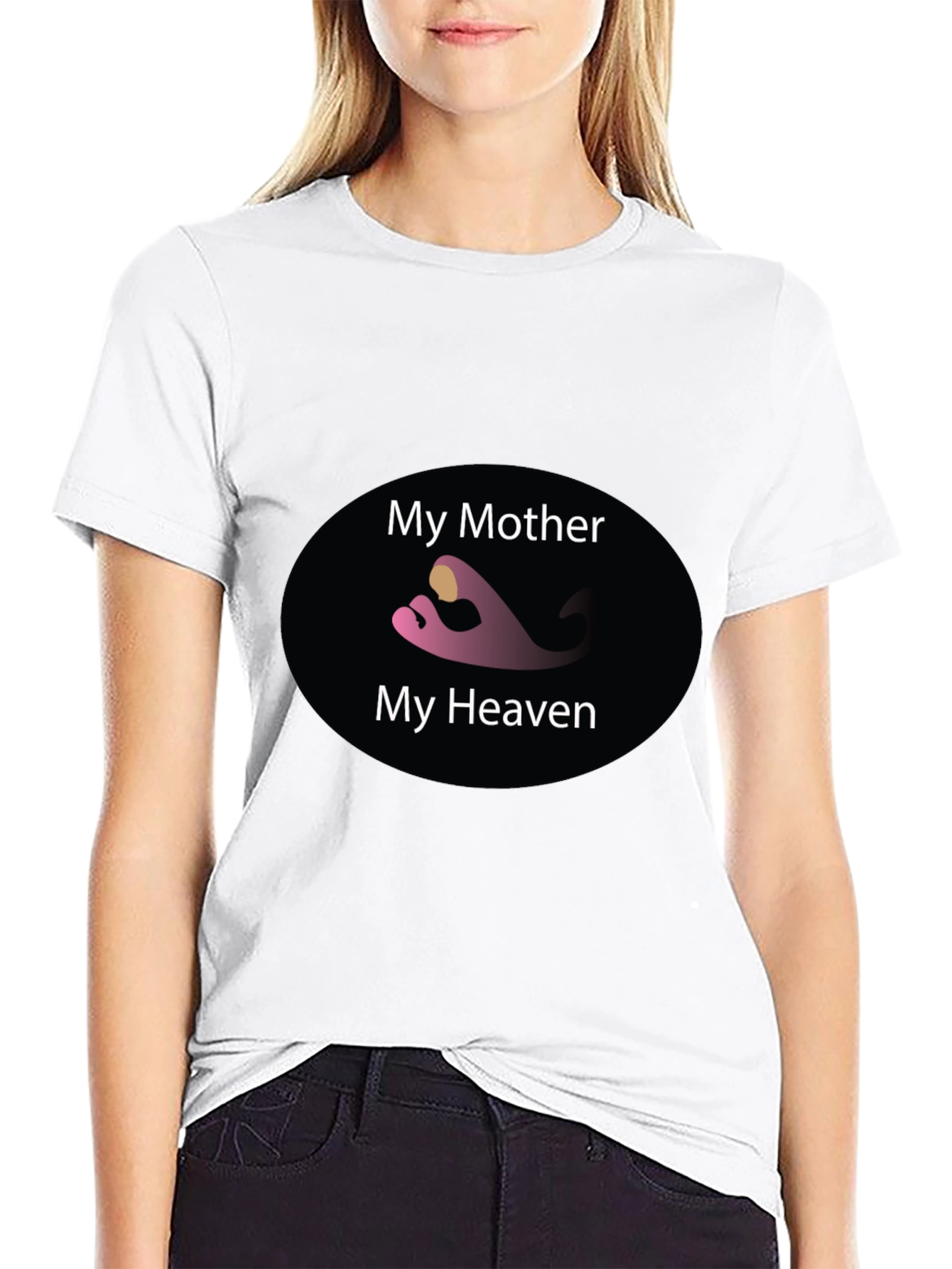 My Mother My Heaven Black T-Shirt
