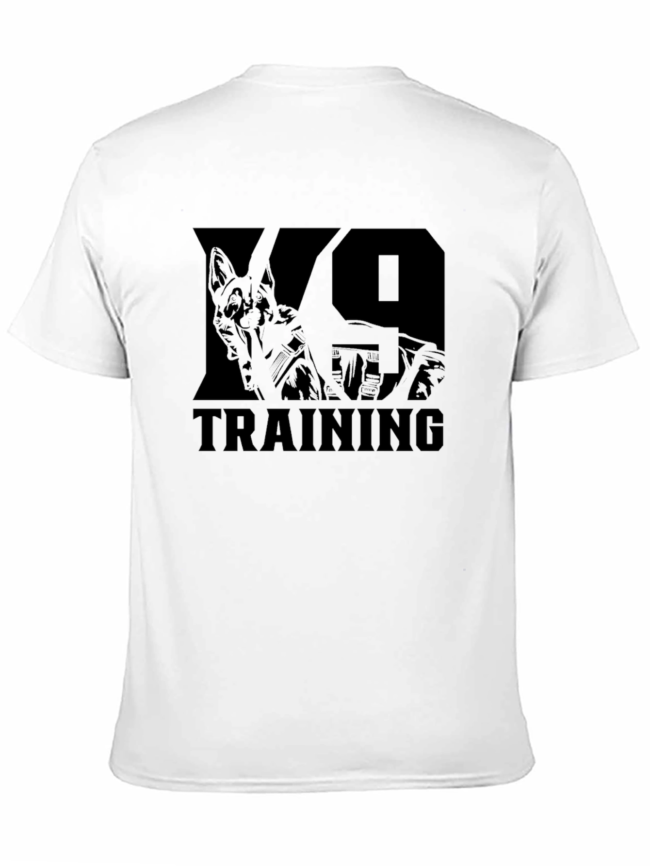 K9 Training Black Graphic Tee