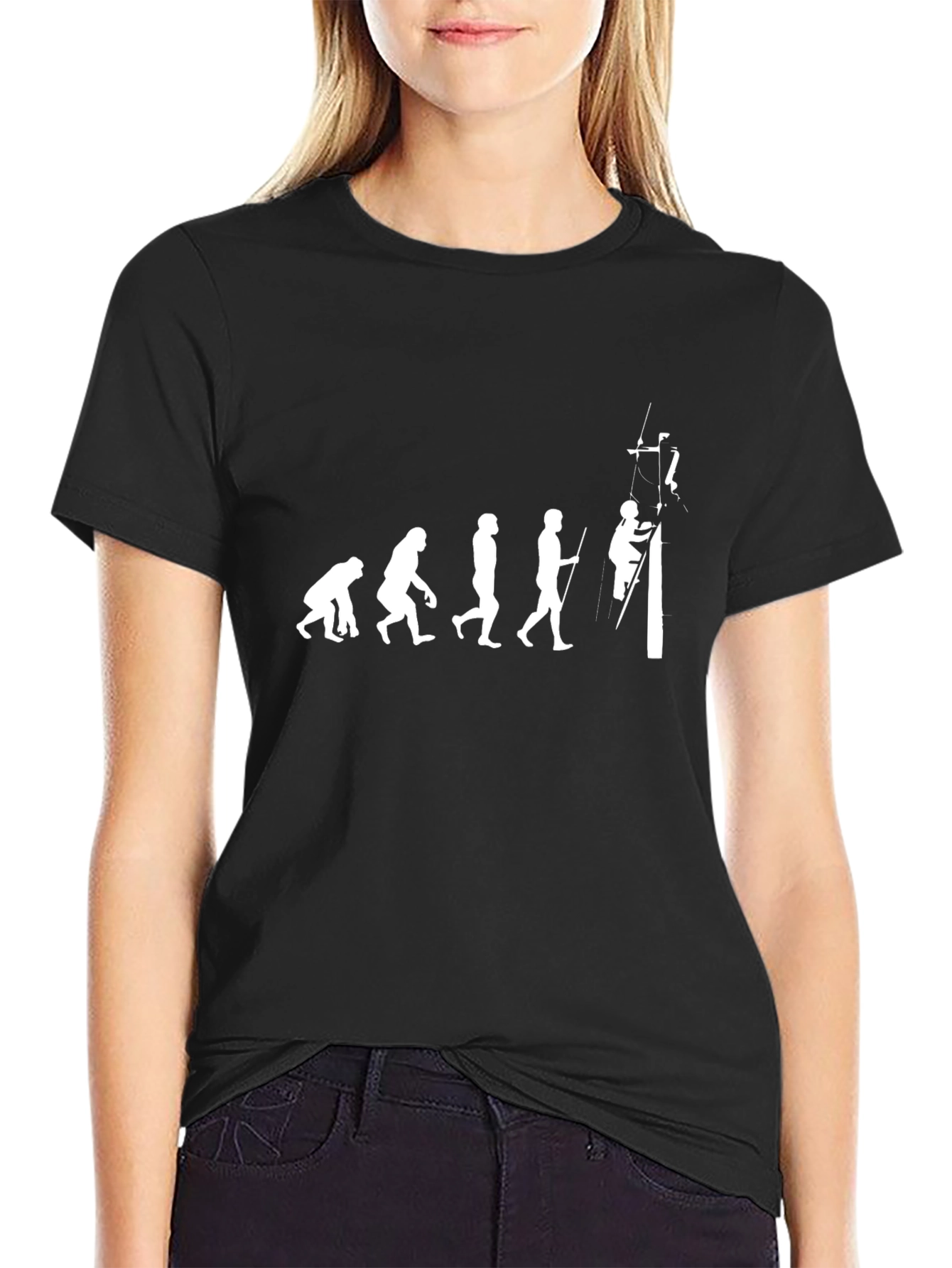 Evolution Lineman T-Shirt - Electrician Climbing Tee