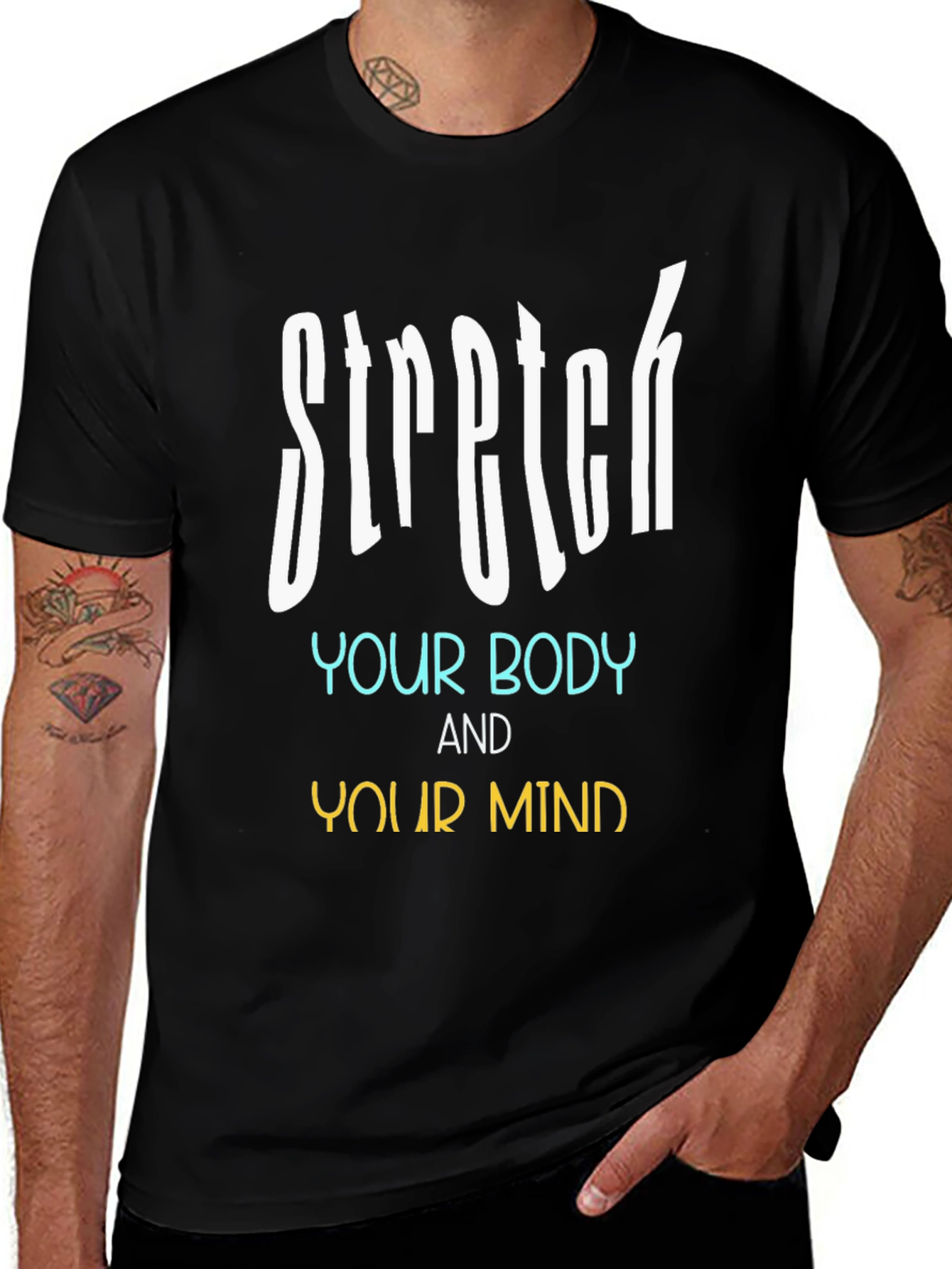 Stretch Your Body and Your Mind T-Shirt