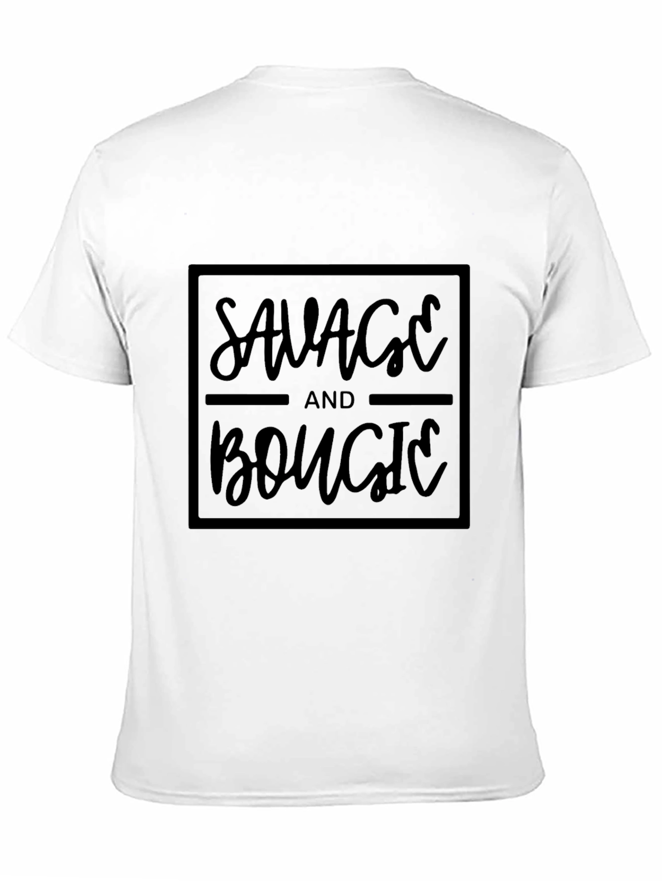 Savage & Bougie Black Graphic Tee
