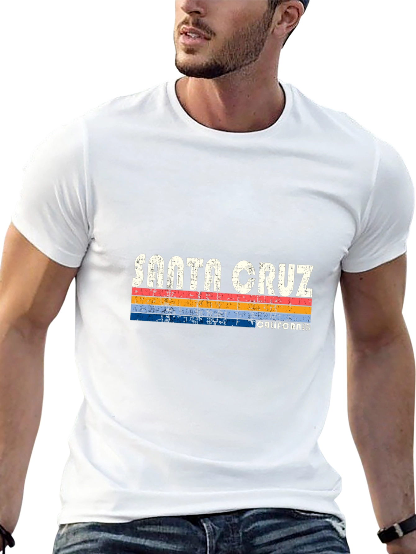 Santa Cruz California Retro T-Shirt