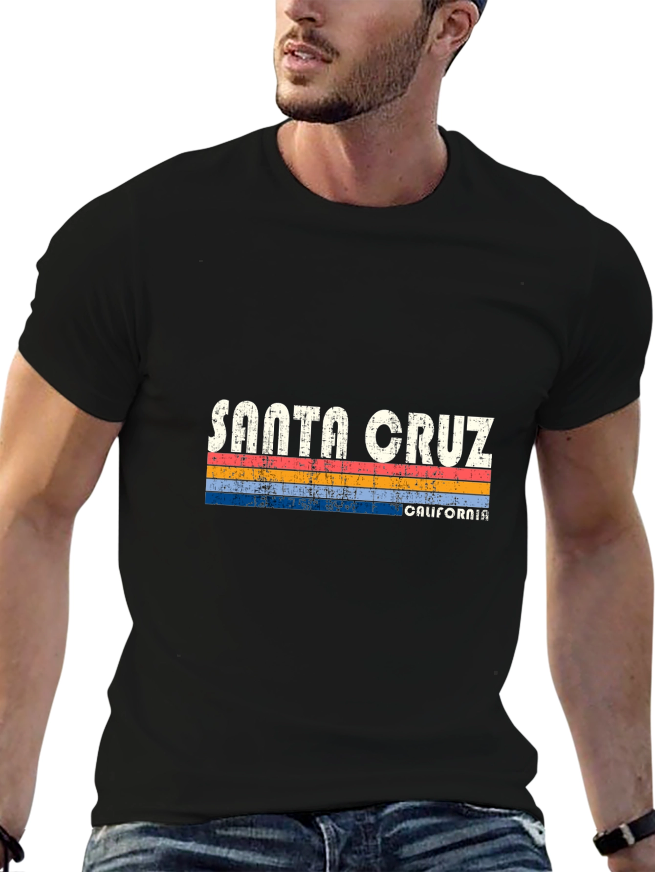 Santa Cruz California Retro T-Shirt