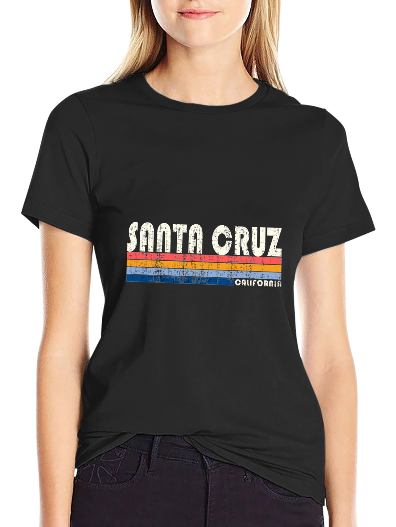 Santa Cruz California Retro T-Shirt