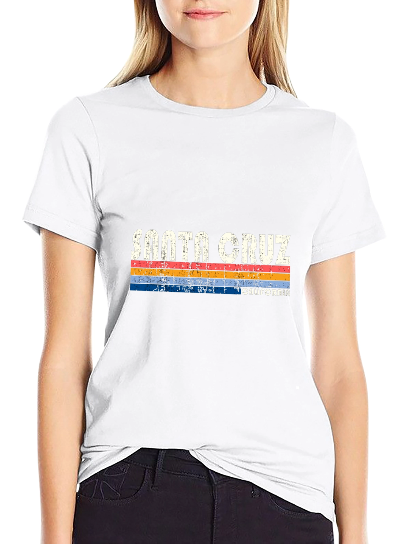 Santa Cruz California Retro T-Shirt