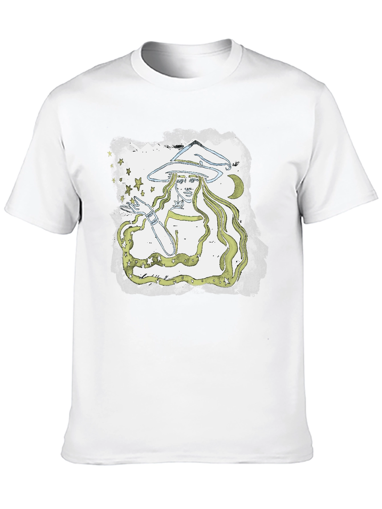 Witch Graphic Tee - Mystical Unisex T-Shirt