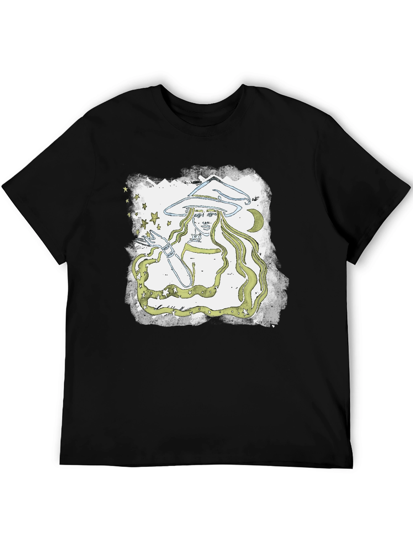 Witch Graphic Tee - Mystical Unisex T-Shirt
