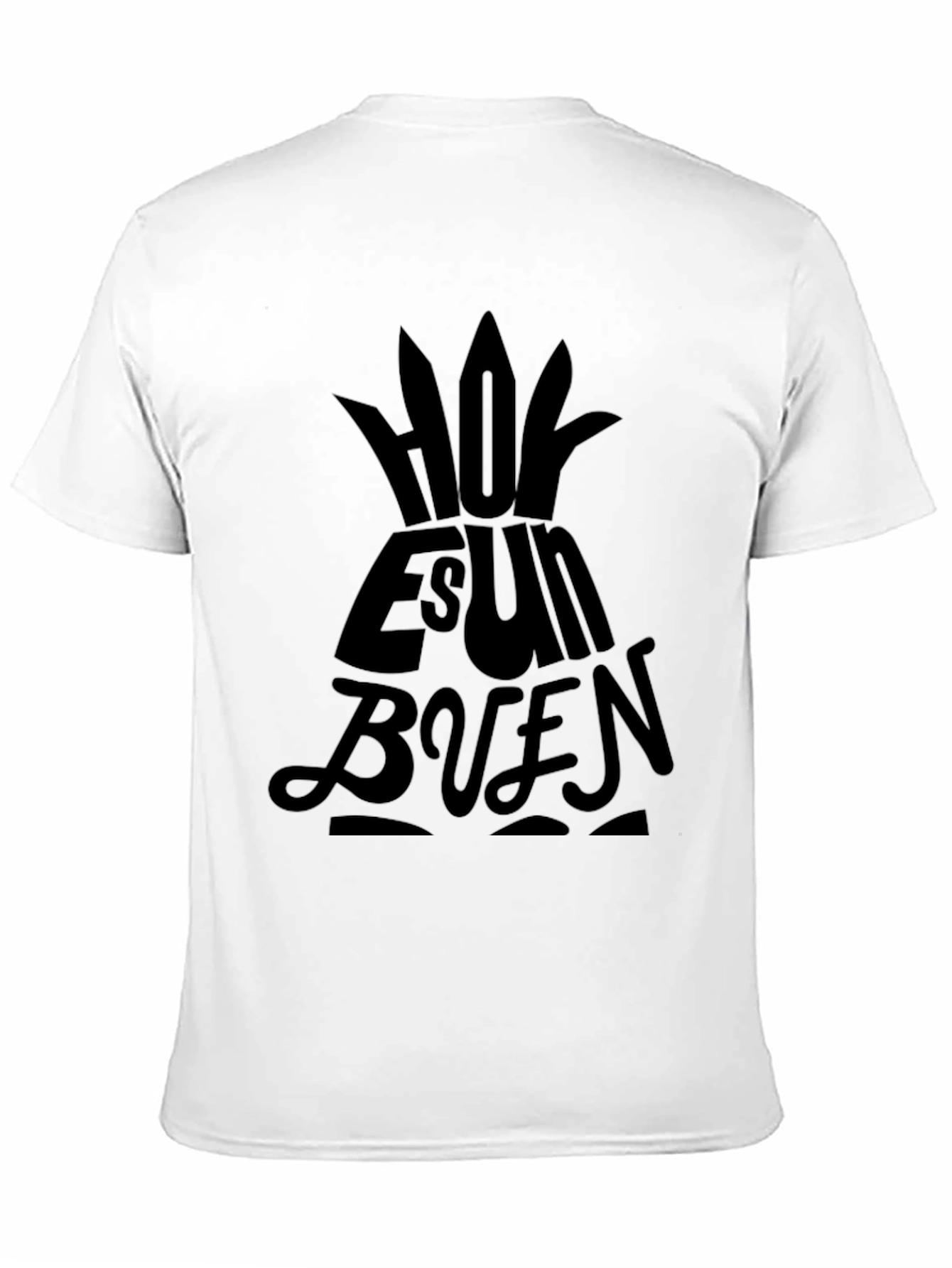 Stylish Black Hoy Es Un Buen T-Shirt