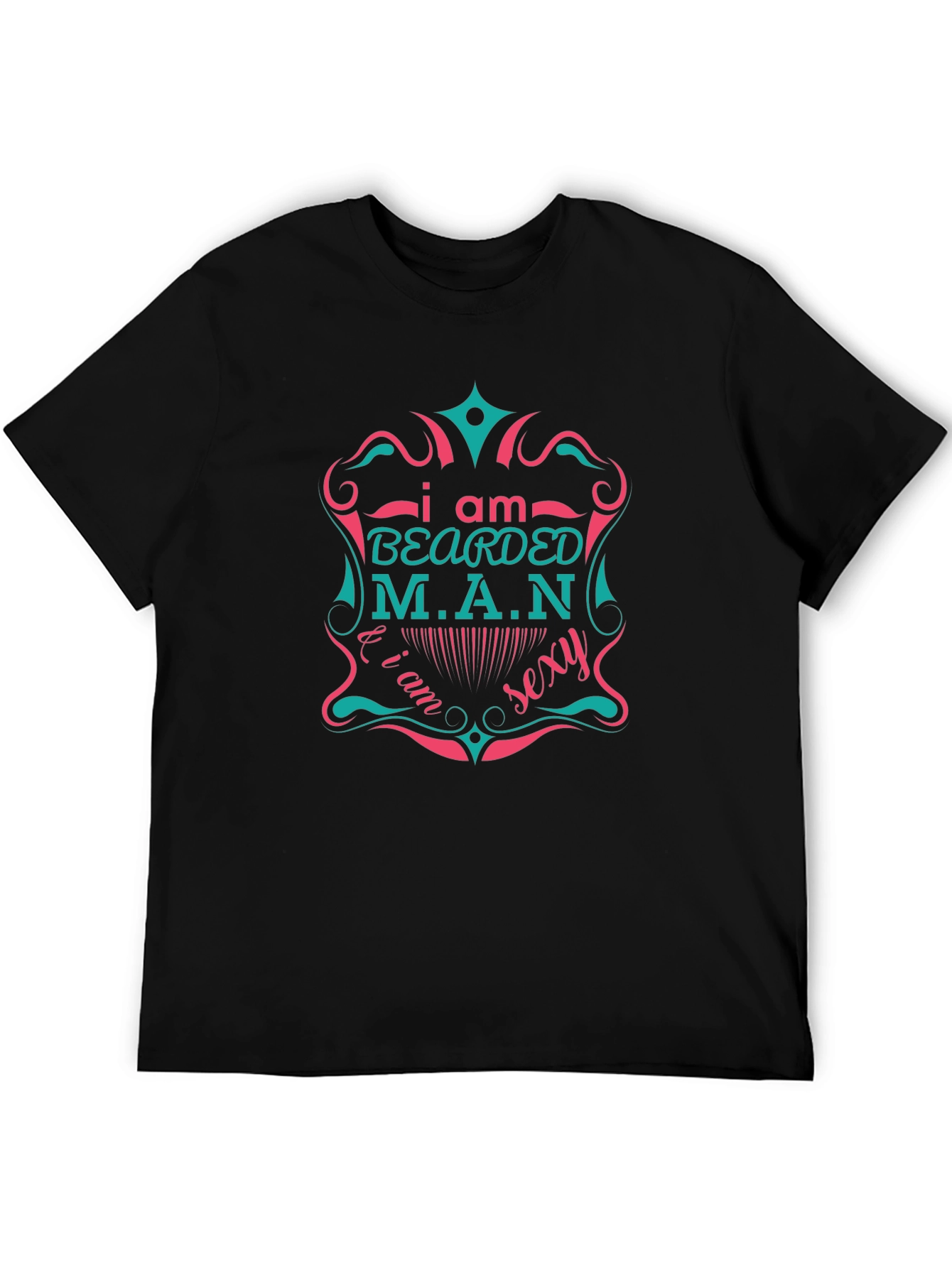 Bearded Man T-Shirt - I am Sexy Graphic Tee