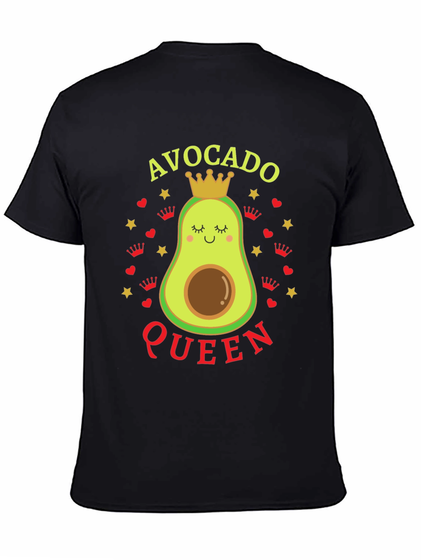 Avocado Queen T-Shirt - Fun Graphic Tee