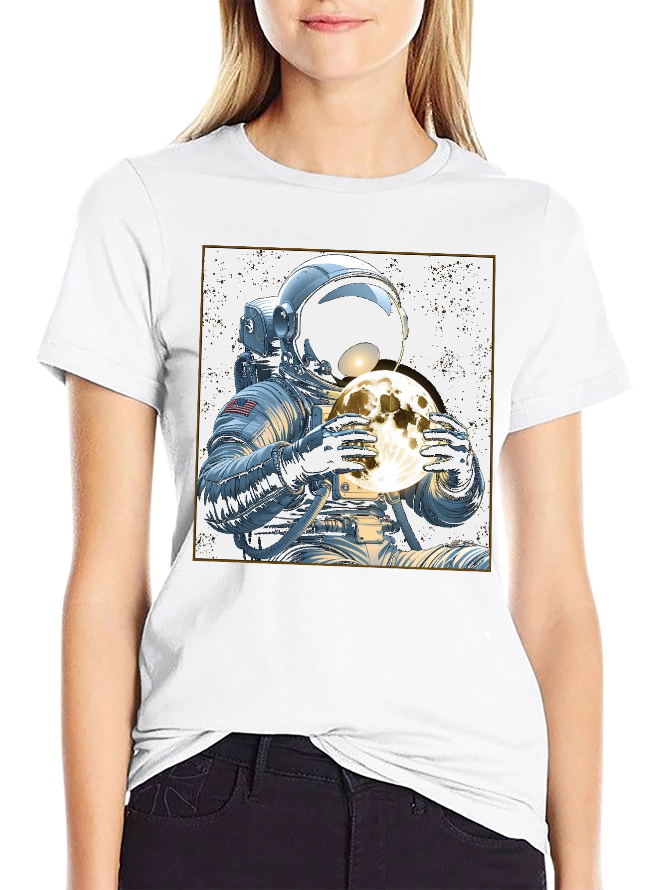 Astronaut Moon T-Shirt
