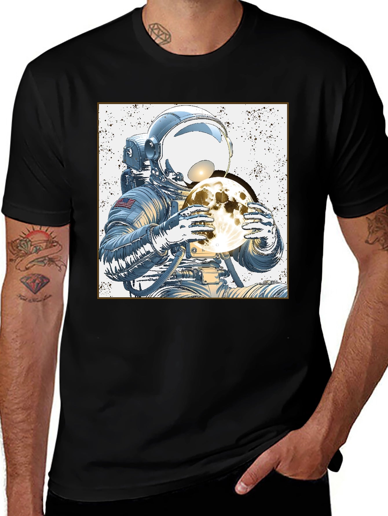 Astronaut Moon T-Shirt