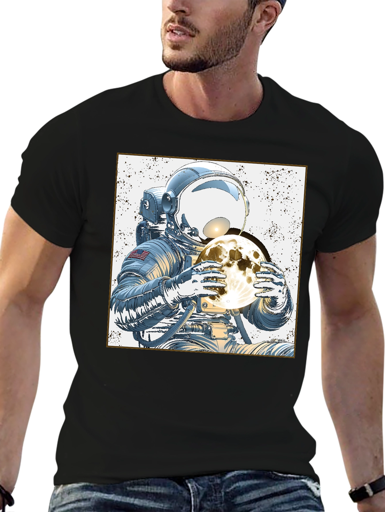 Astronaut Moon T-Shirt