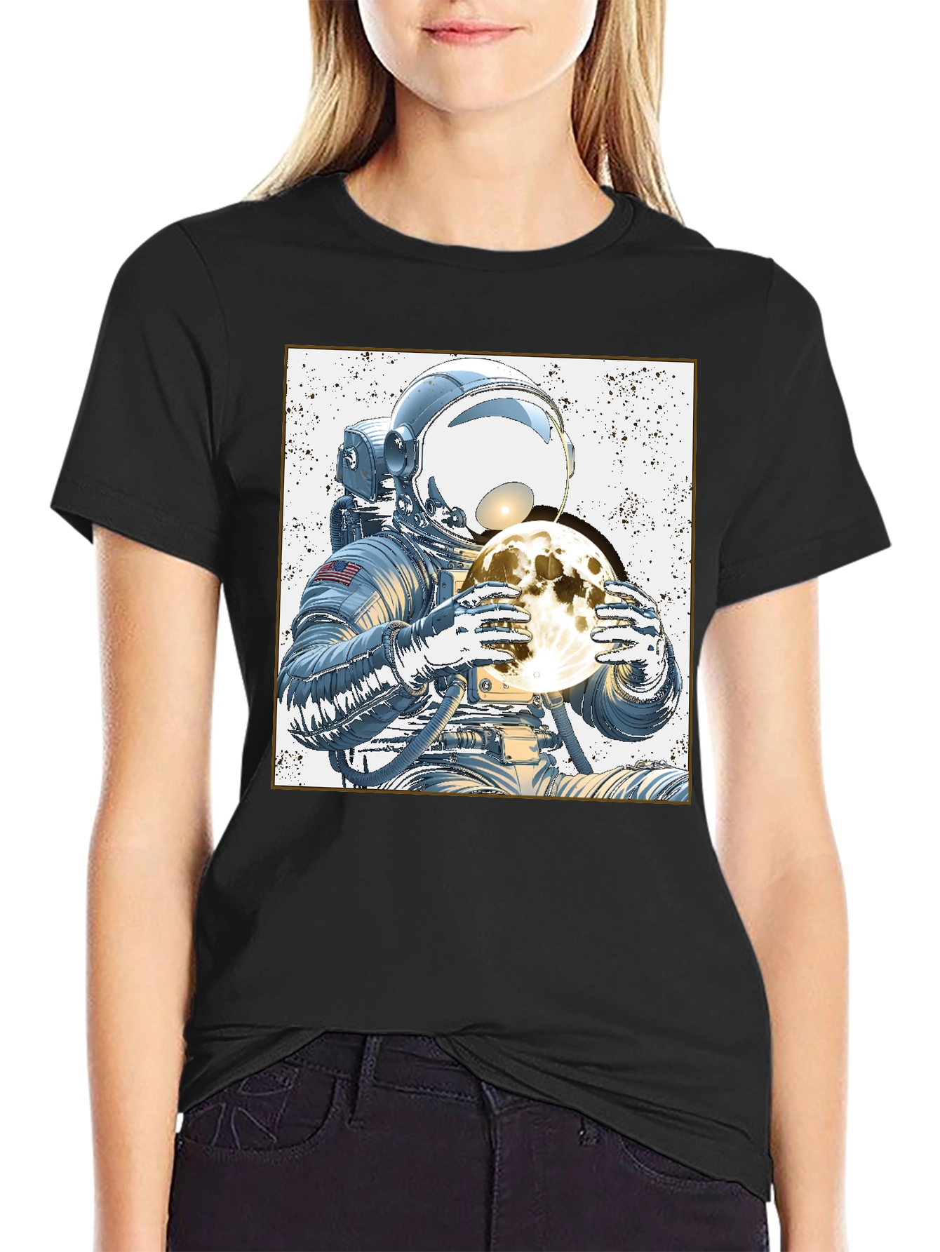 Astronaut Moon T-Shirt