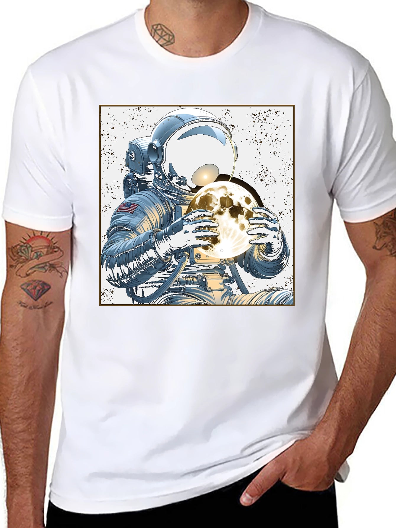 Astronaut Moon T-Shirt