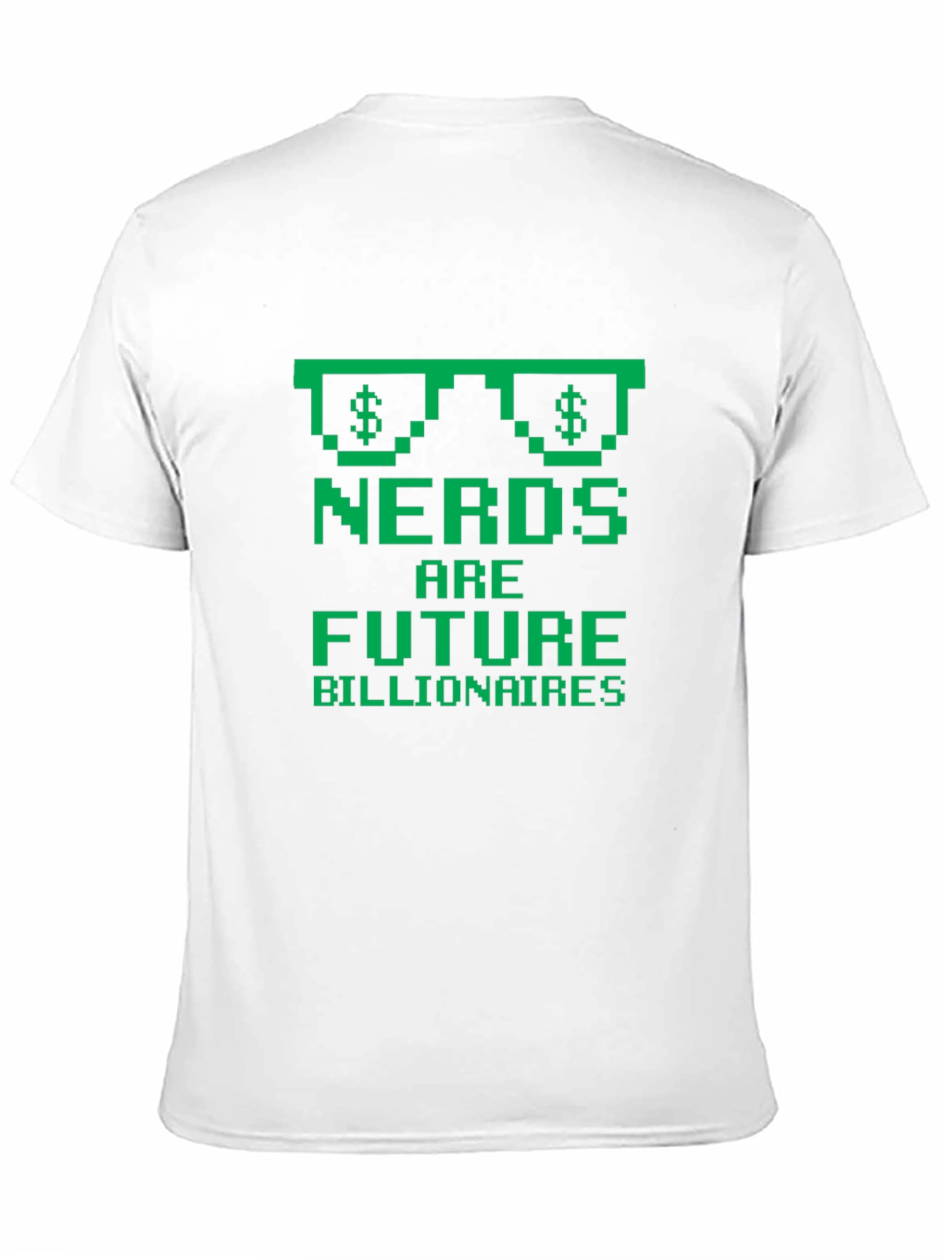 Nerds are Future Billionaires Black T-Shirt