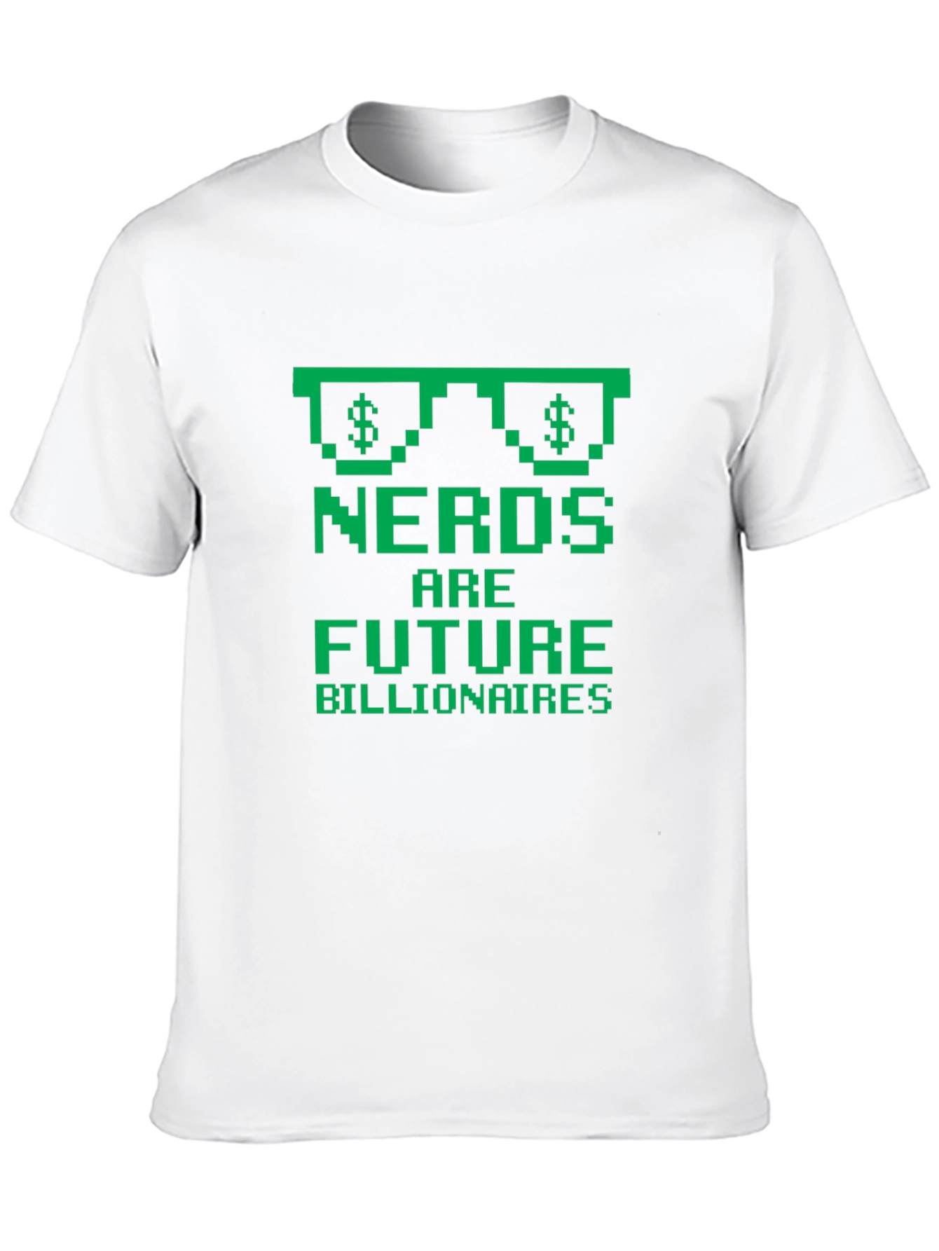 Nerds are Future Billionaires Black T-Shirt
