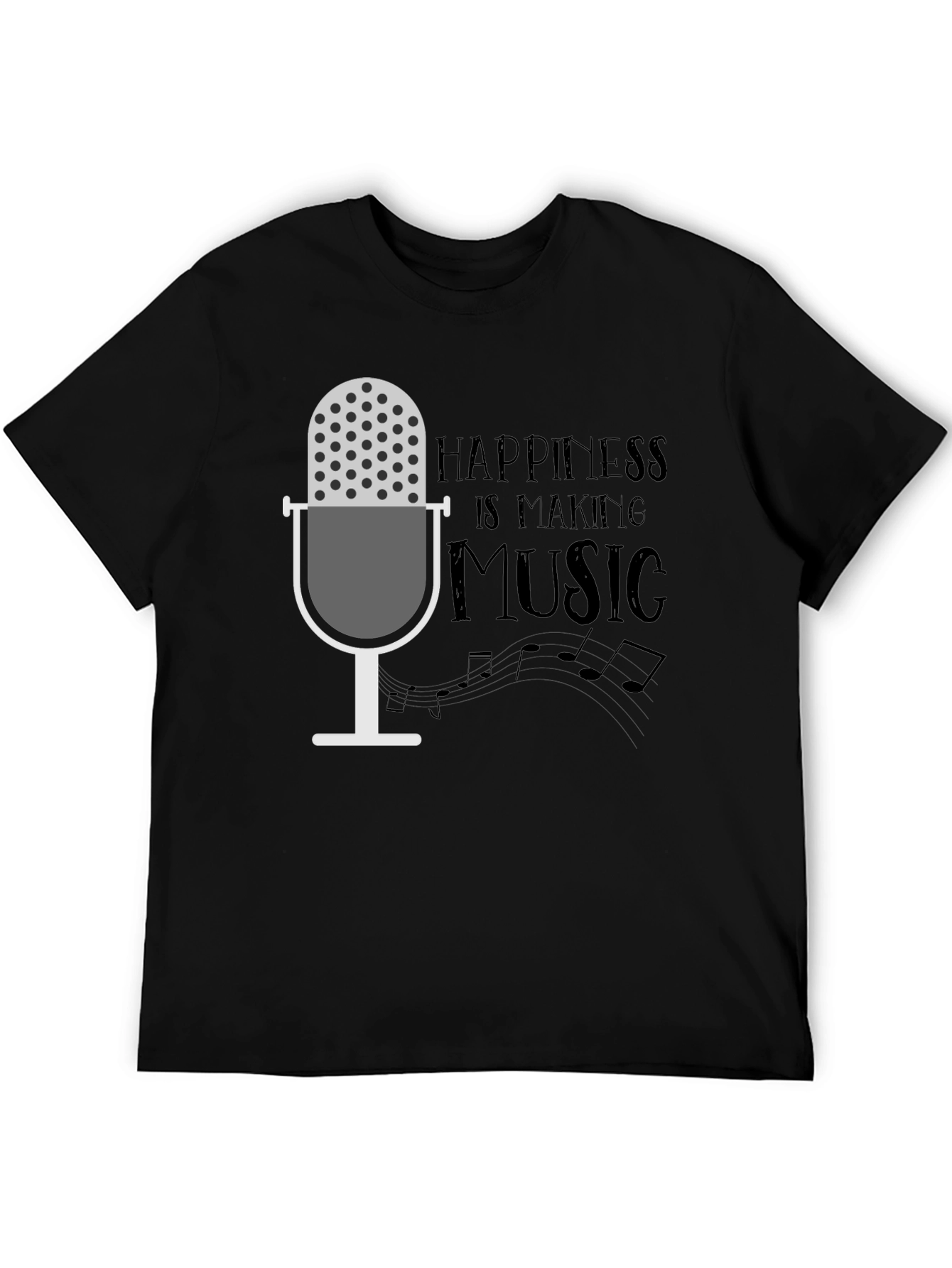 Happiness is Making Music Graphic Tee