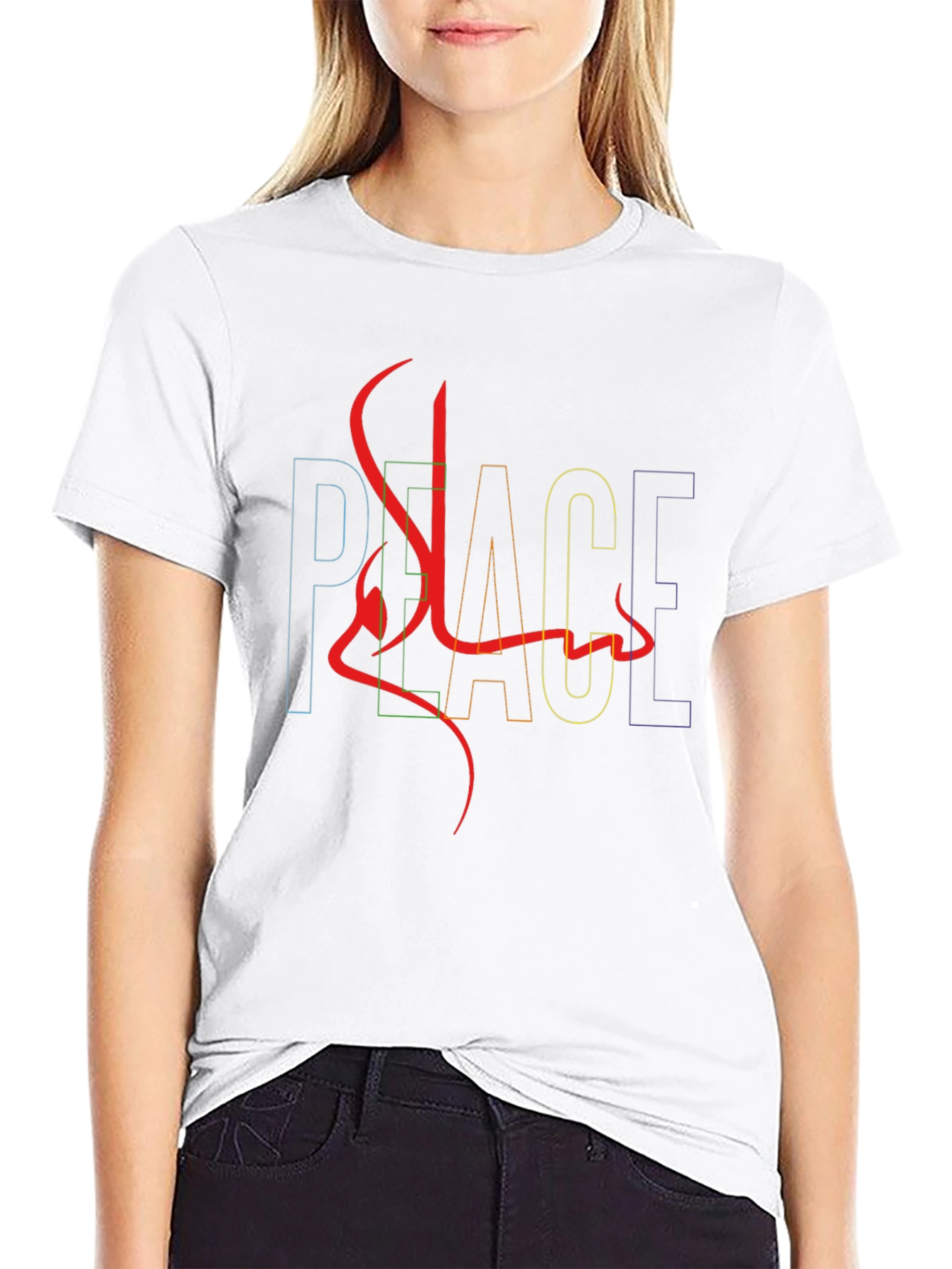 Peace Salam Graphic Tee - Black Unisex Shirt