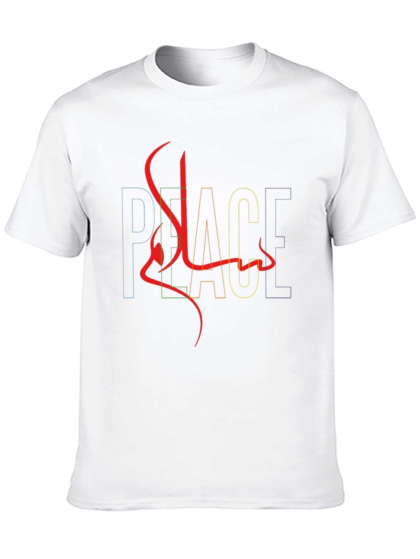 Peace Salam Graphic Tee - Black Unisex Shirt