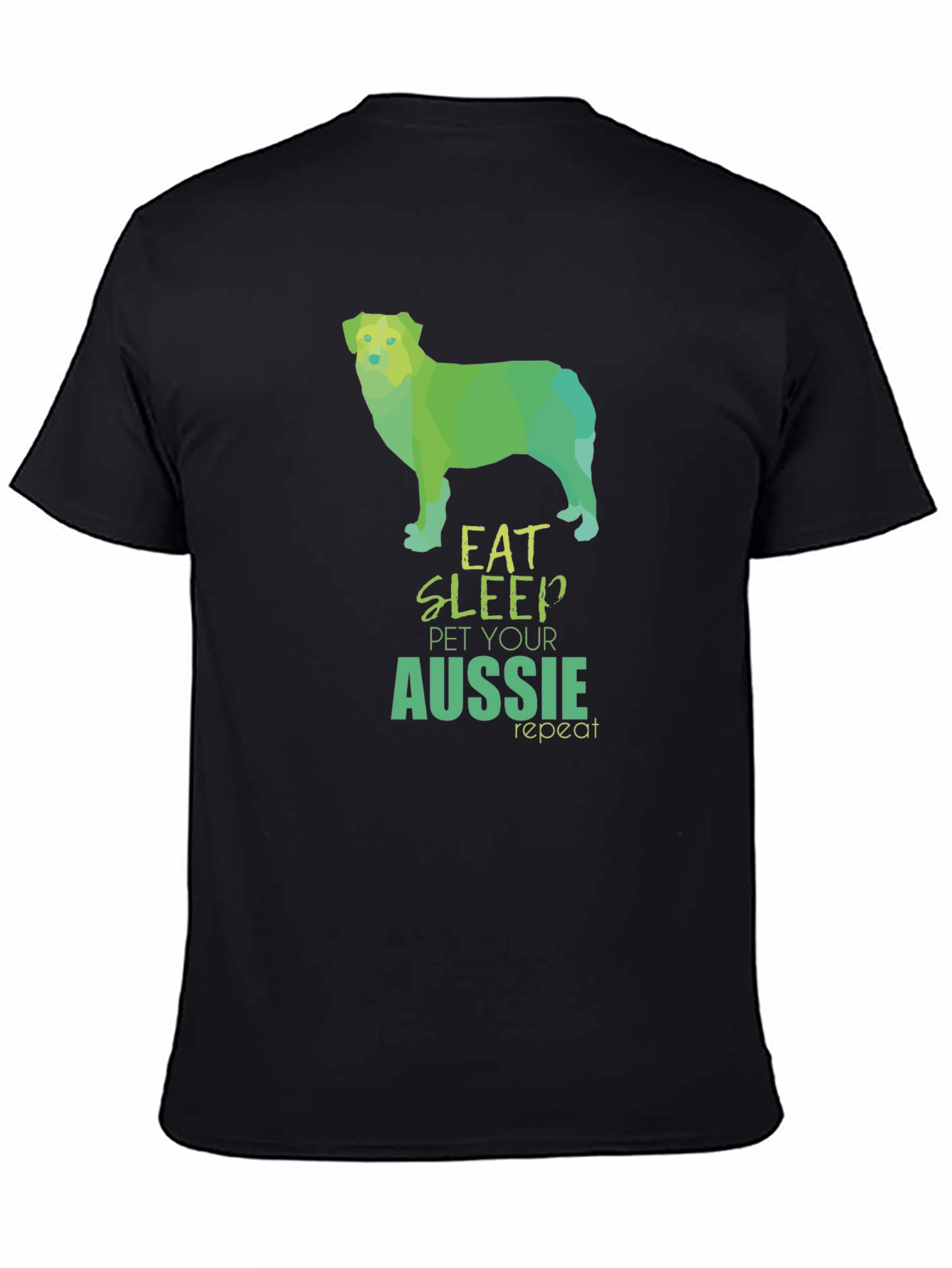 Eat Sleep Pet Aussie Repeat T-Shirt