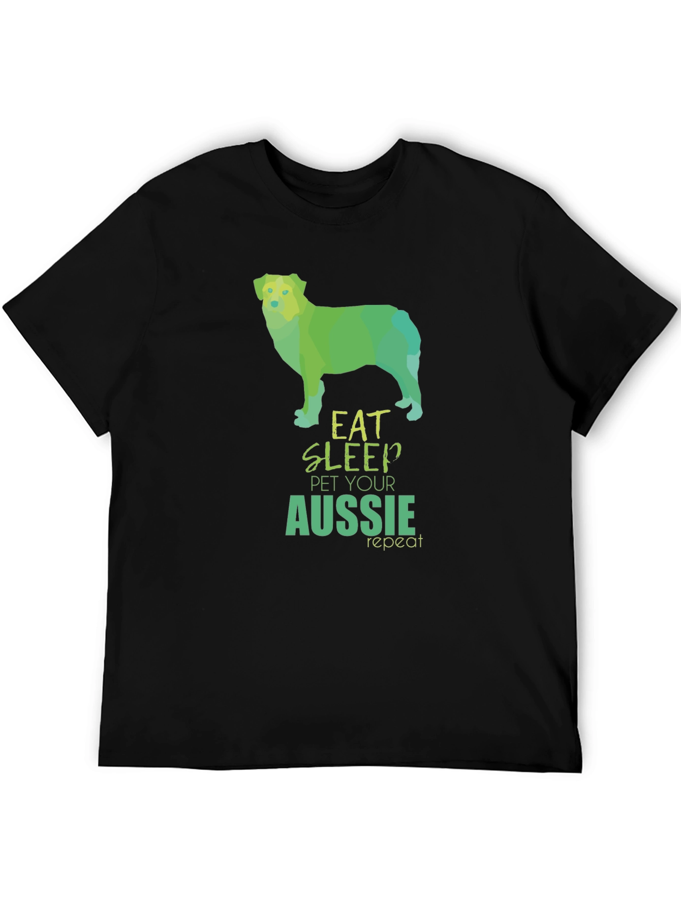 Eat Sleep Pet Aussie Repeat T-Shirt