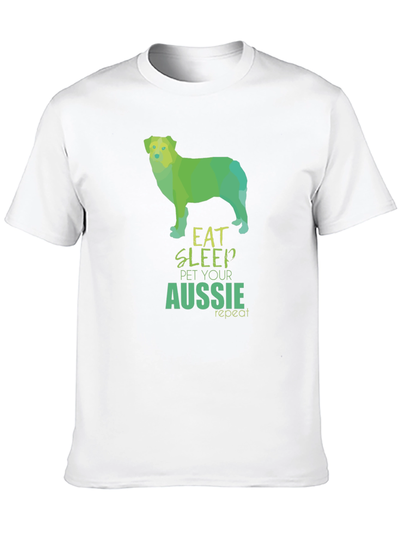 Eat Sleep Pet Aussie Repeat T-Shirt