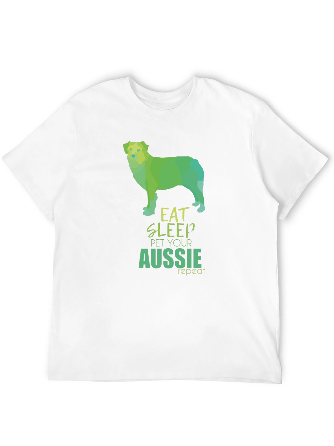 Eat Sleep Pet Aussie Repeat T-Shirt